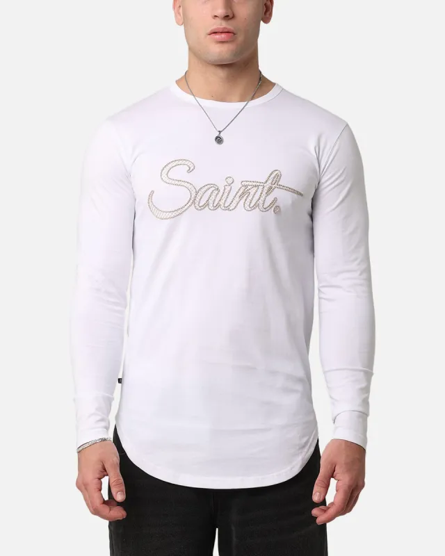 Saint Morta El Duplo Scribere Long Sleeve T-Shirt White sold by Culture Kings
