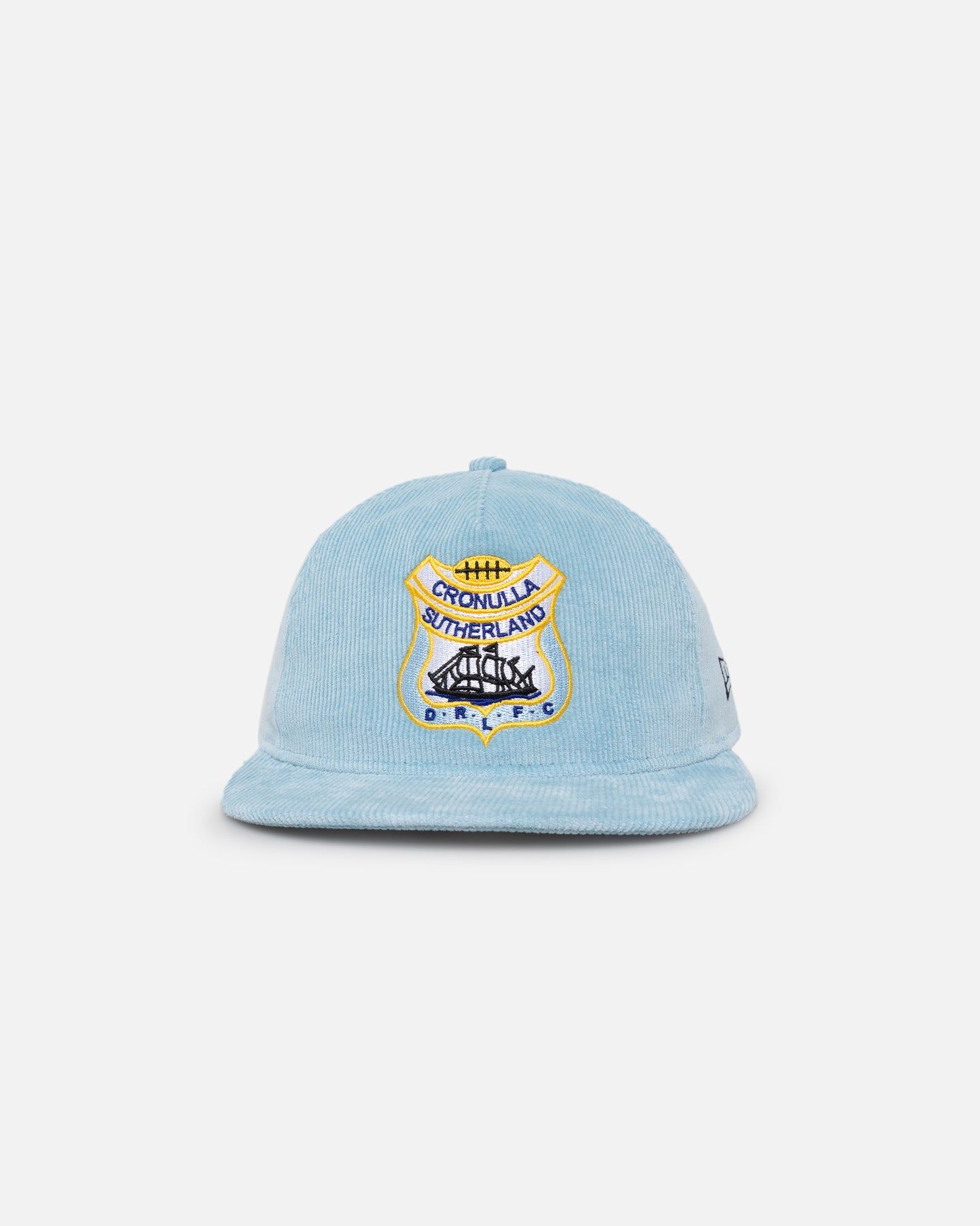 New Era Cronulla-Sutherland Sharks 'NRL Retro Logo' Golfer Snapback OTC sold by Culture Kings