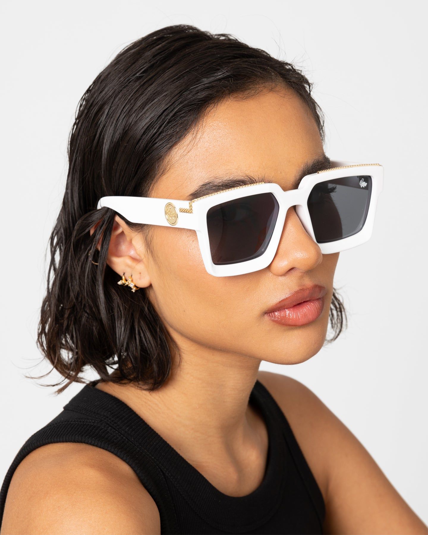 Belvoir & Co Hendrix Billion Sunglasses White sold by Culture Kings product image thumbnail 3