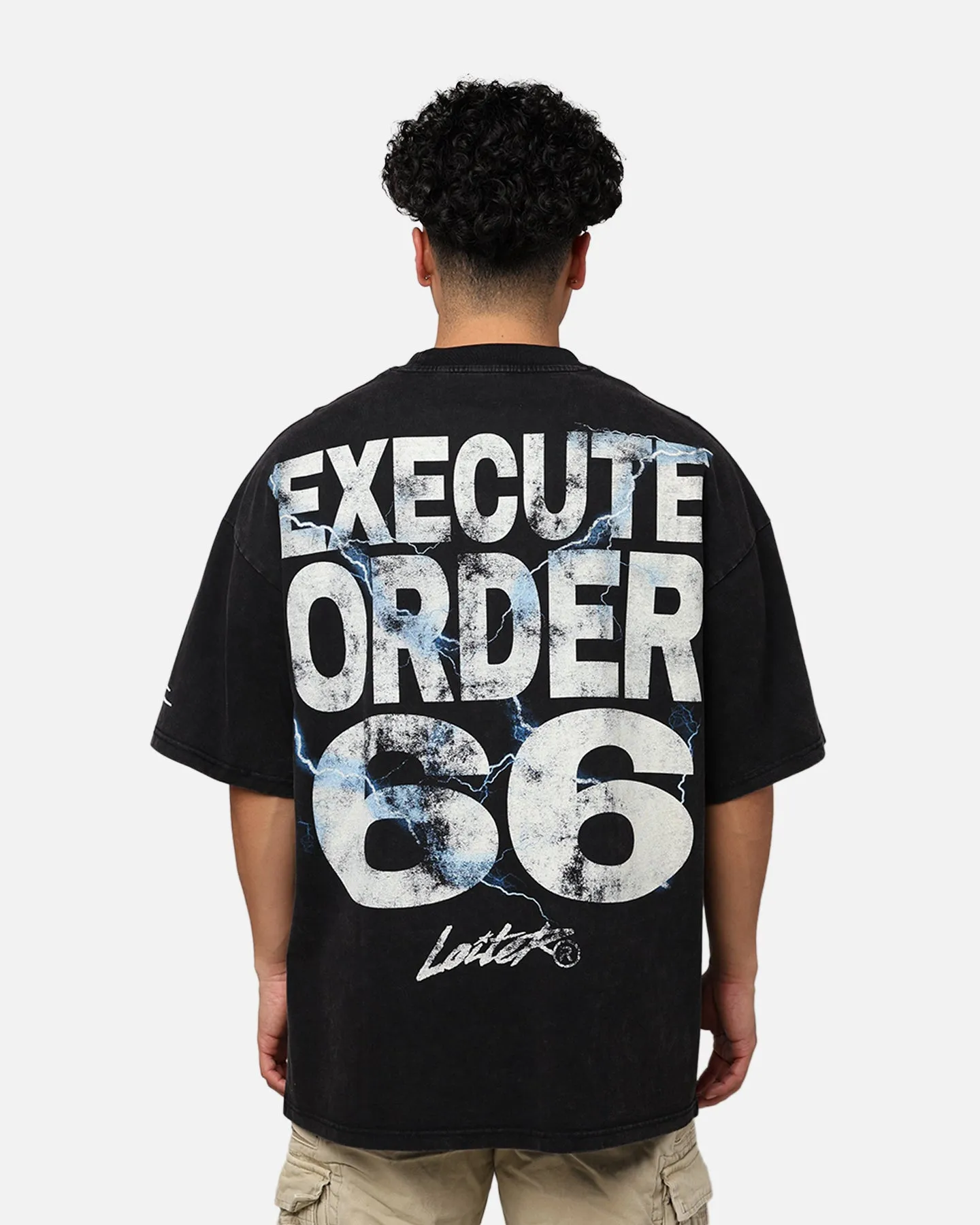 Star Wars Darth Sidious T-Shirt Black Acid Wash sold by Culture Kings product image thumbnail 5