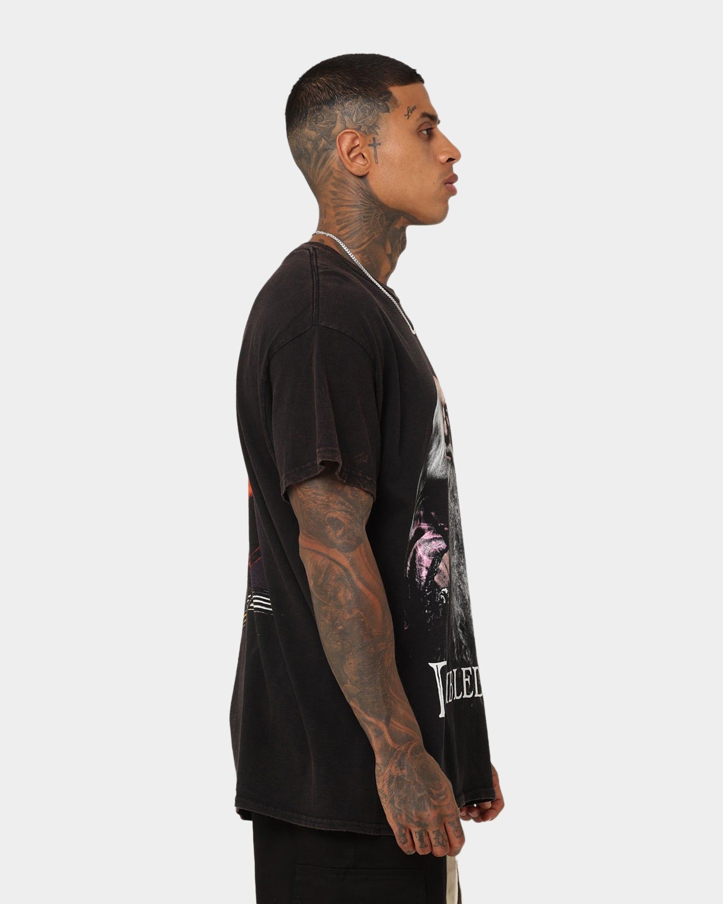 American Thrift X Harry Potter Dumbledore Vintage T-Shirt Black Wash sold by Culture Kings product image thumbnail 6