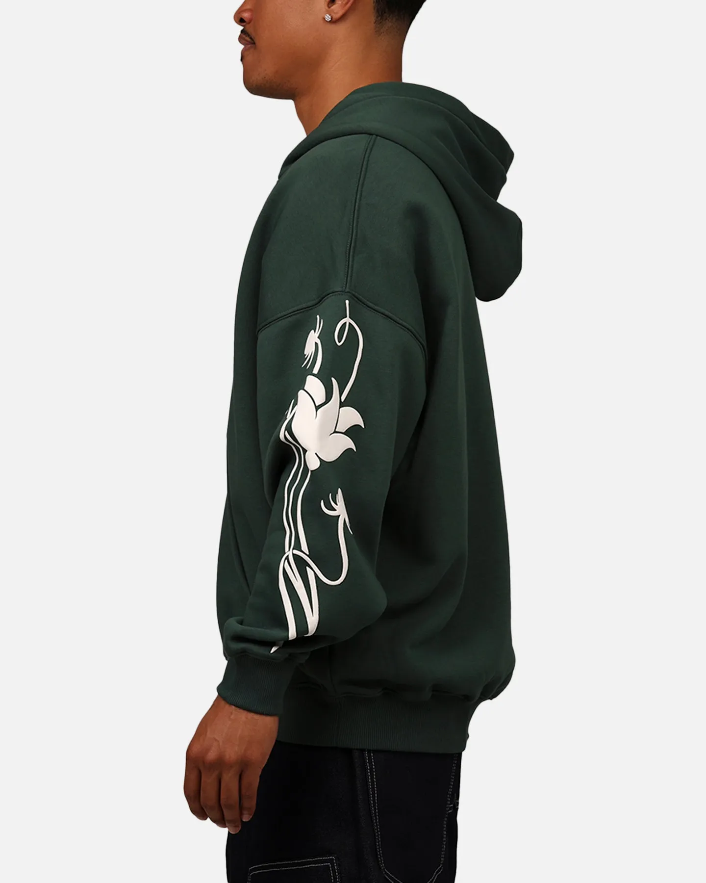 Carre Nouveau Fill Zip Hoodie Green sold by Culture Kings product image thumbnail 5
