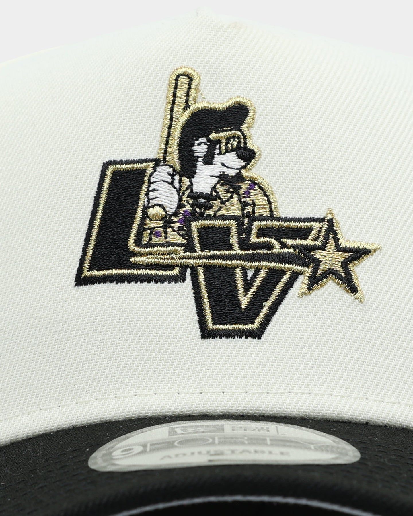 New Era Las Vegas Stars 'White Gold' 9FORTY A-Frame Snapback Chrome/Black sold by Culture Kings product image thumbnail 5