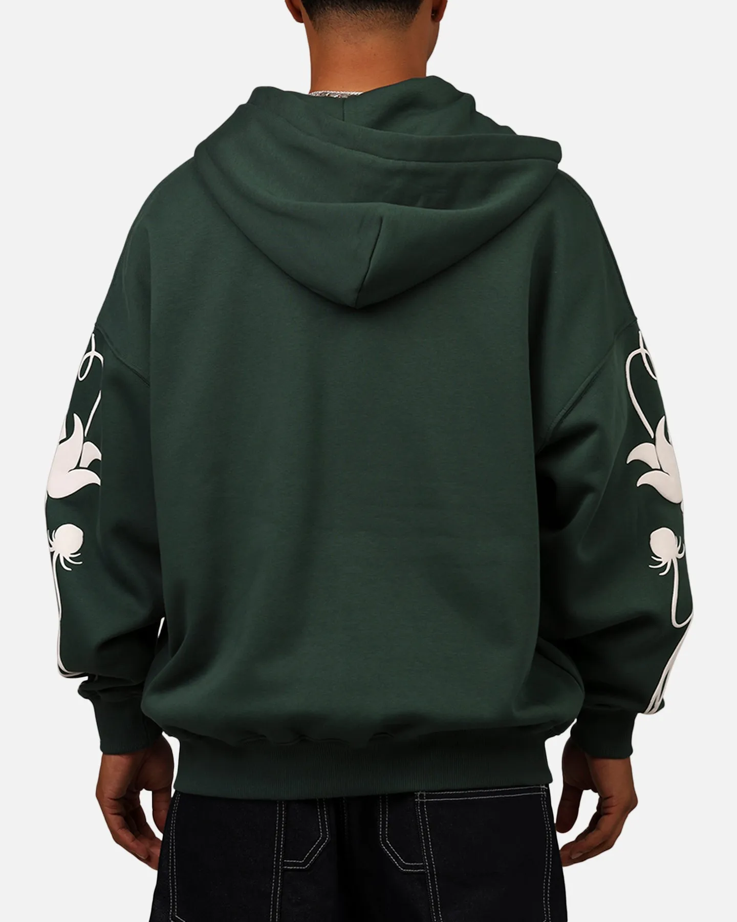 Carre Nouveau Fill Zip Hoodie Green sold by Culture Kings product image thumbnail 2