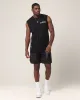 Saint Morta Rage Oversized Muscle T-Shirt Black/Grey sold by Culture Kings