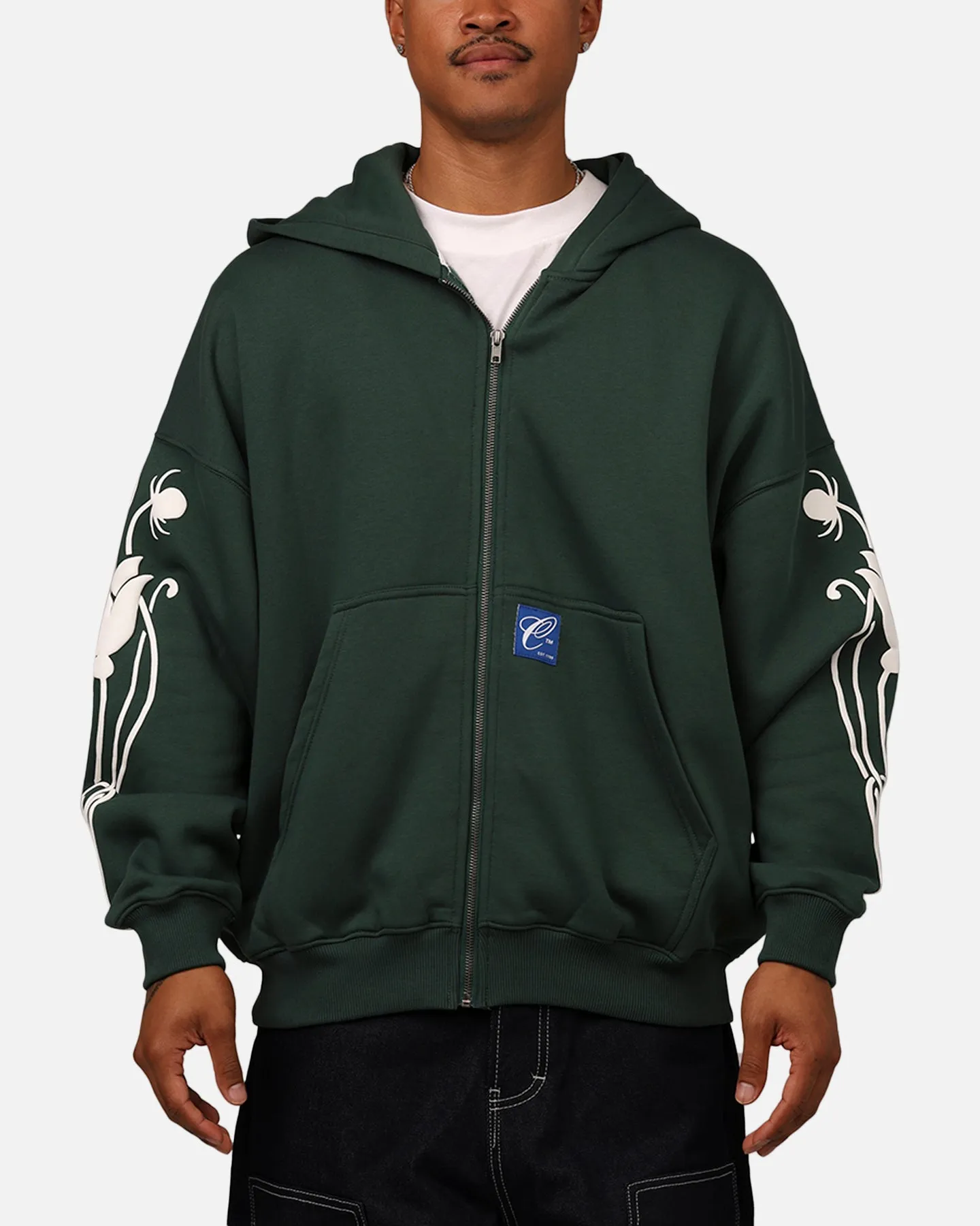Carre Nouveau Fill Zip Hoodie Green sold by Culture Kings