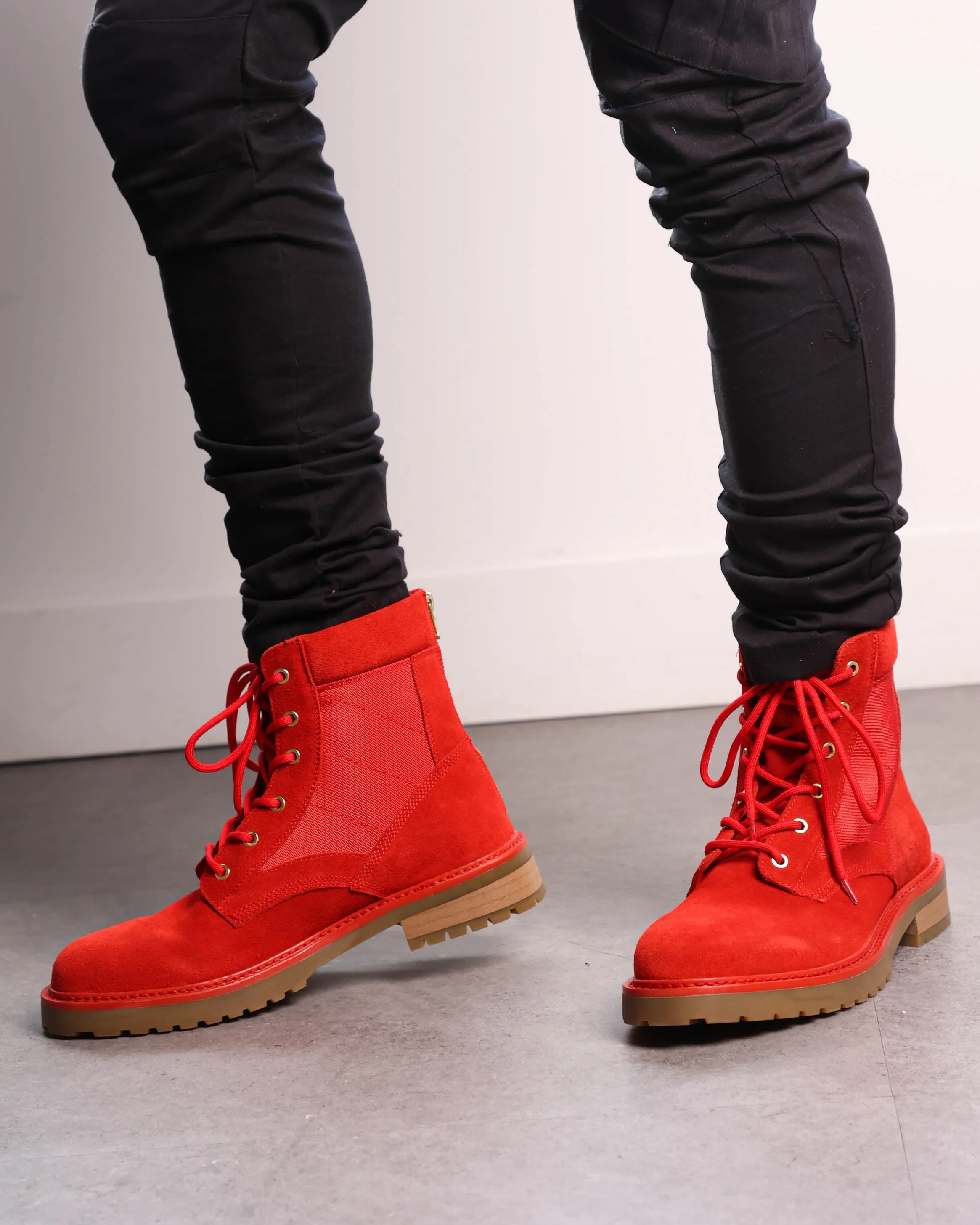 Saint Morta Legion Boot Red/Gum sold by Culture Kings