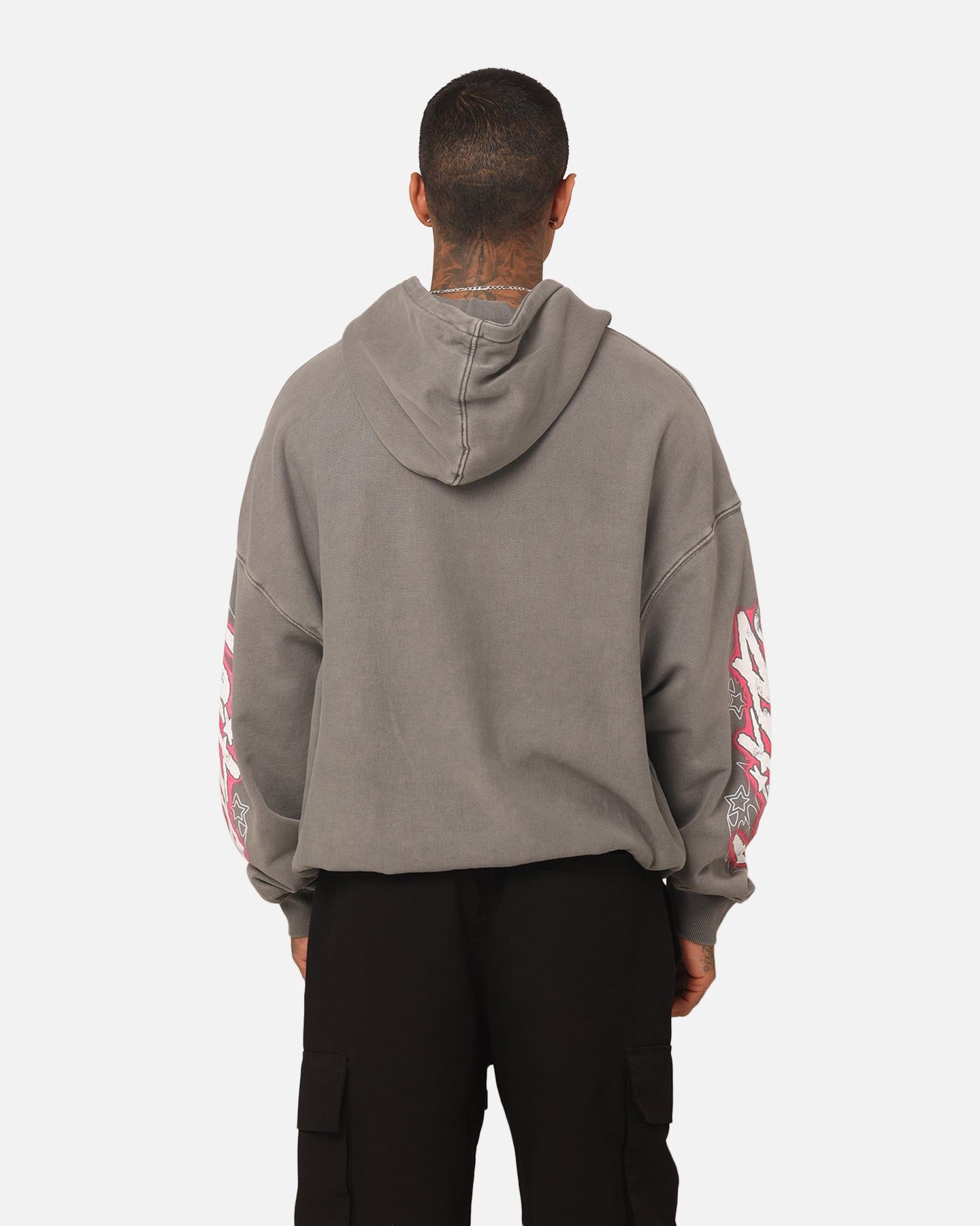 Loiter Wave Break Vintage Hoodie Charcoal sold by Culture Kings product image thumbnail 4