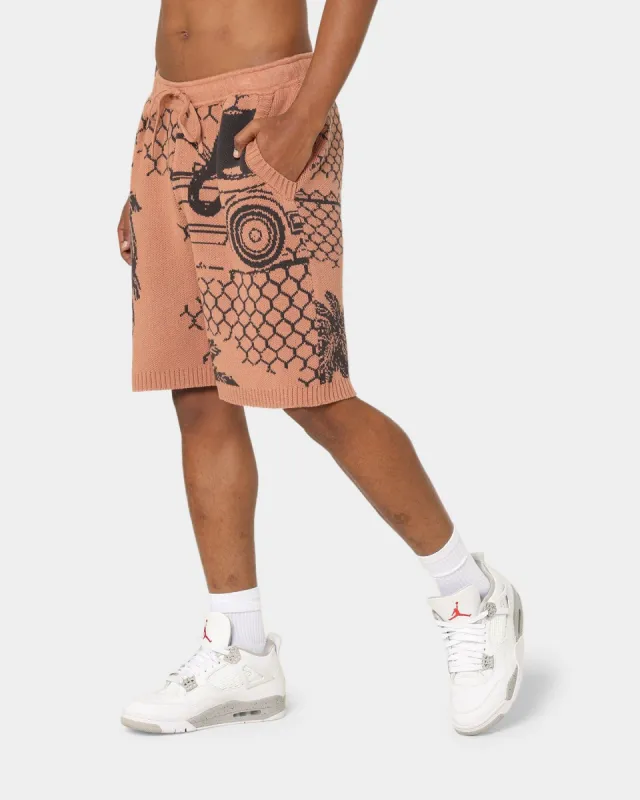Honor The Gift Jungle Shorts Peach sold by Culture Kings