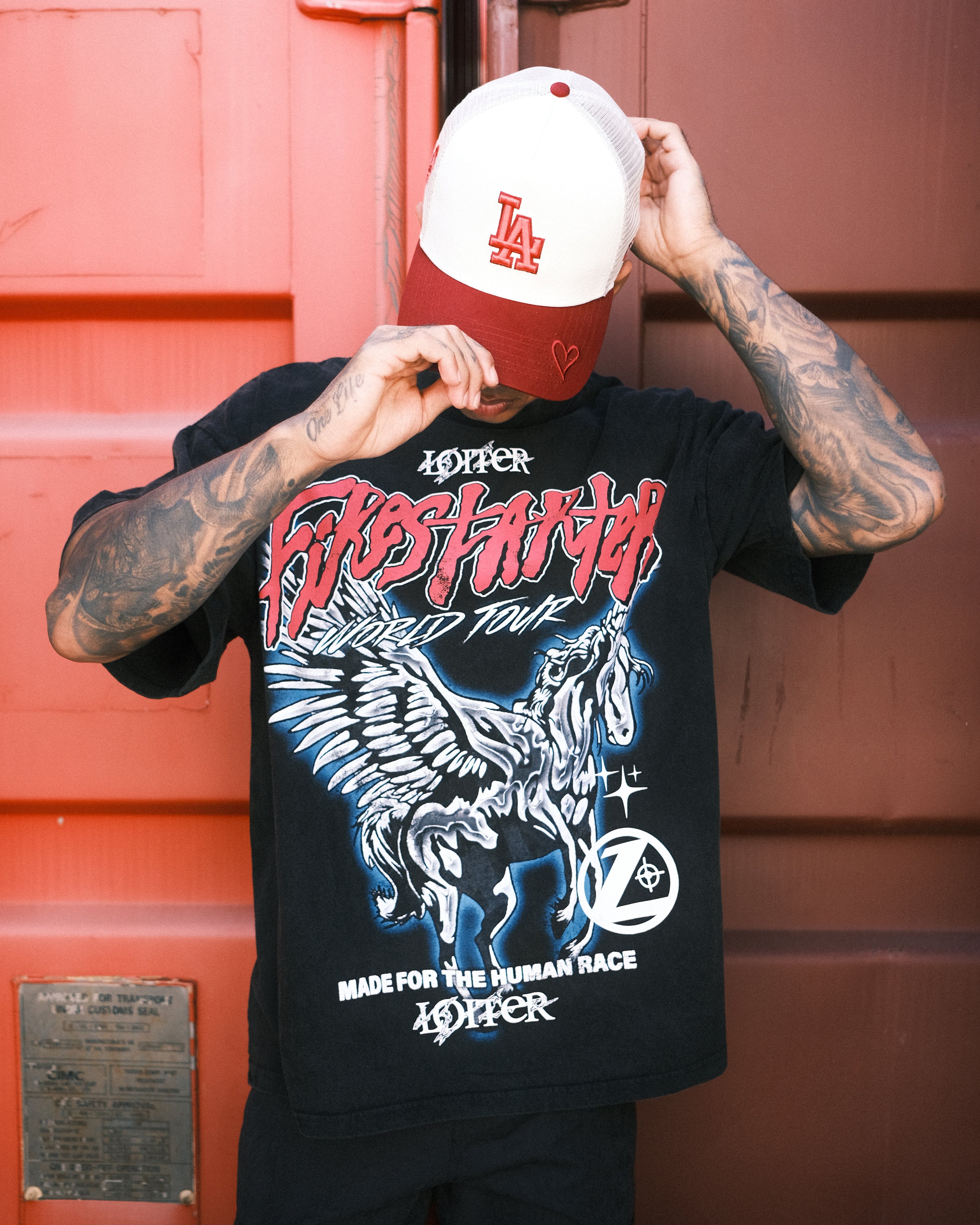 Loiter Firestarter Tour Vintage T-Shirt Vintage Black sold by Culture Kings