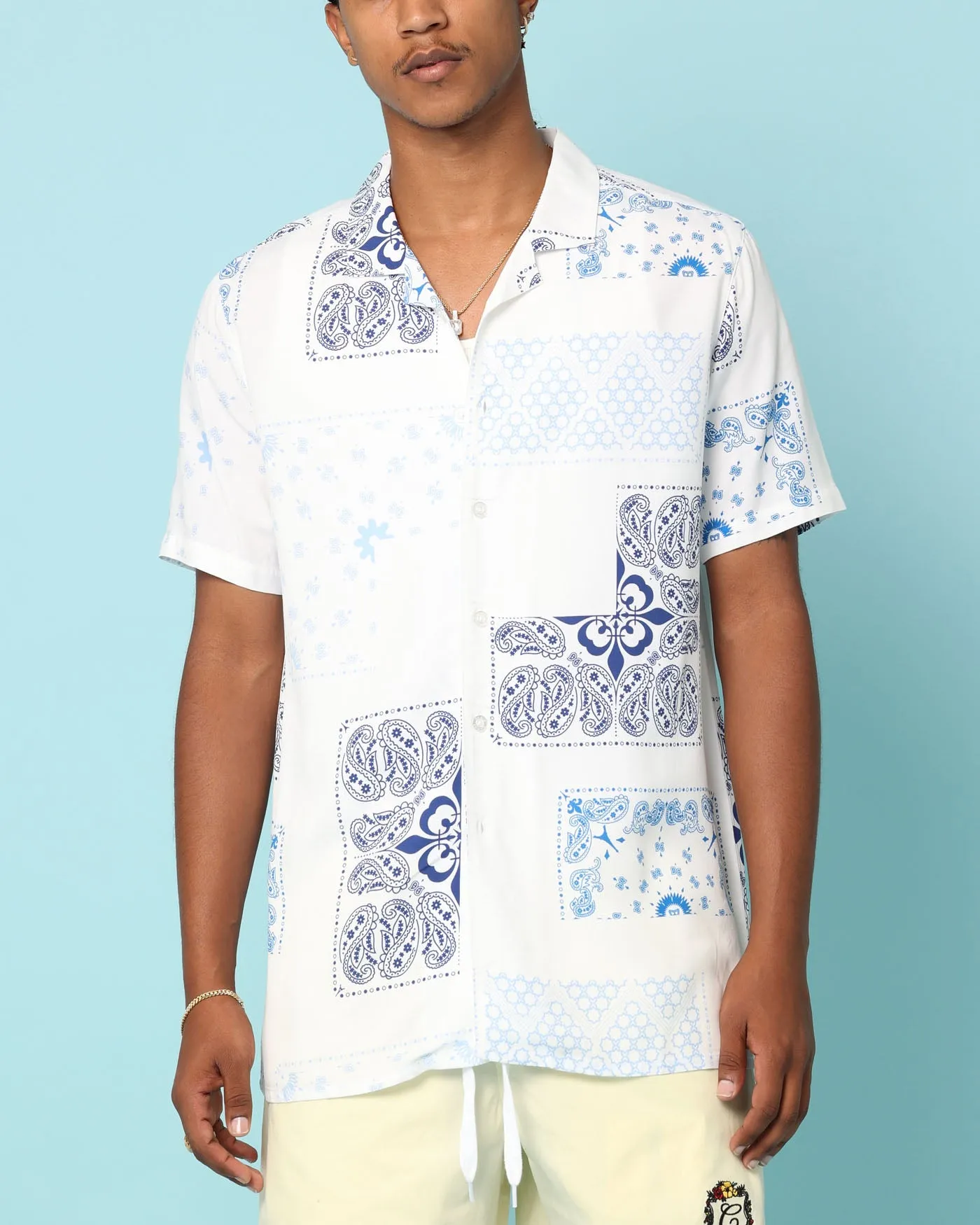 Carré Fragment Button Up Shirt White sold by Culture Kings product image thumbnail 2