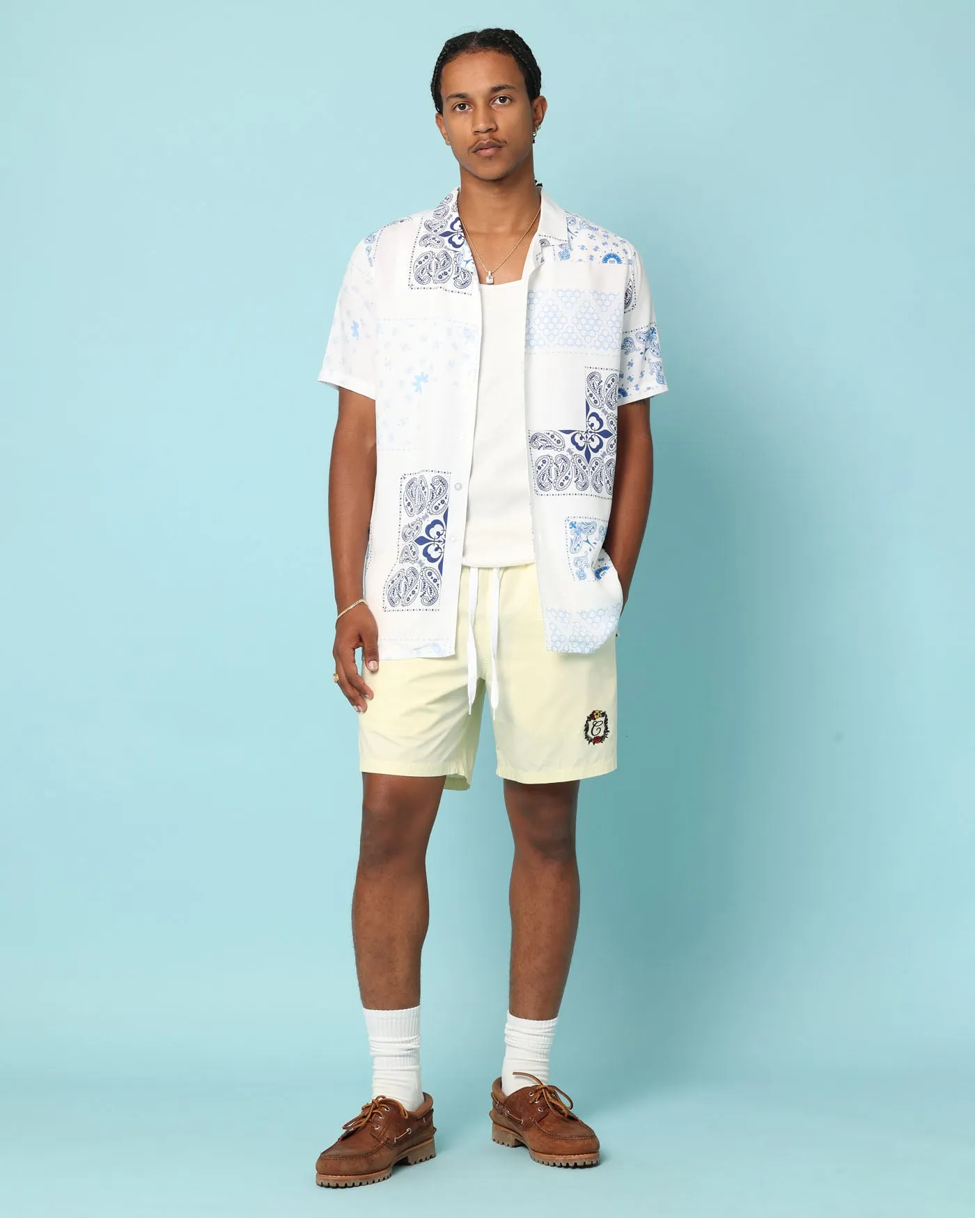 Carré Fragment Button Up Shirt White sold by Culture Kings