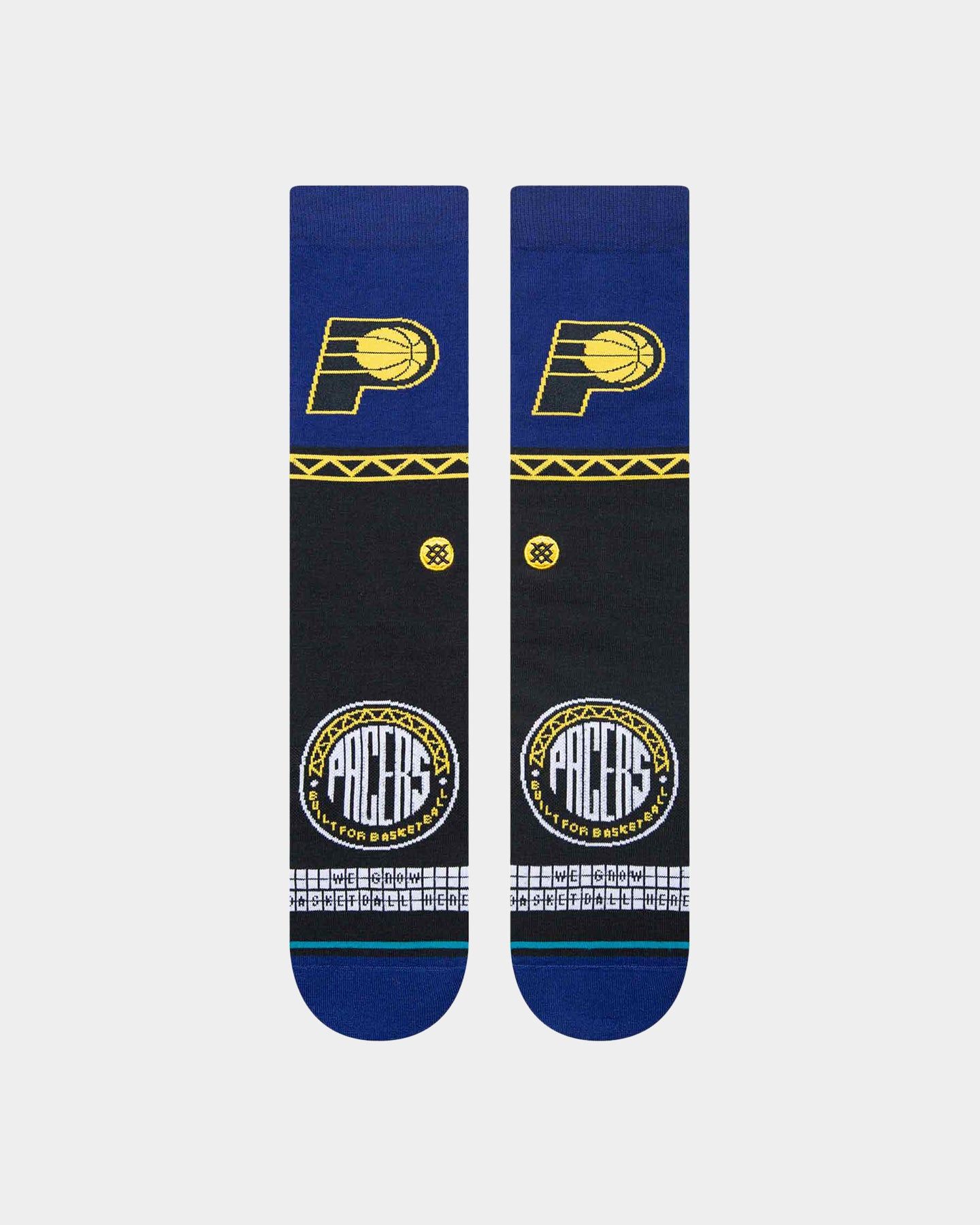 Stance X NBA Indiana Pacers 2023 Socks Black sold by Culture Kings product image thumbnail 2