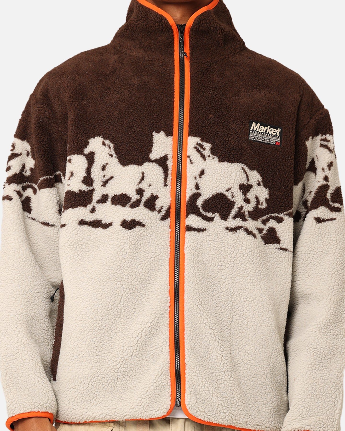 Market Sequoia Polar Fleece Jacket Multi sold by Culture Kings product image thumbnail 3