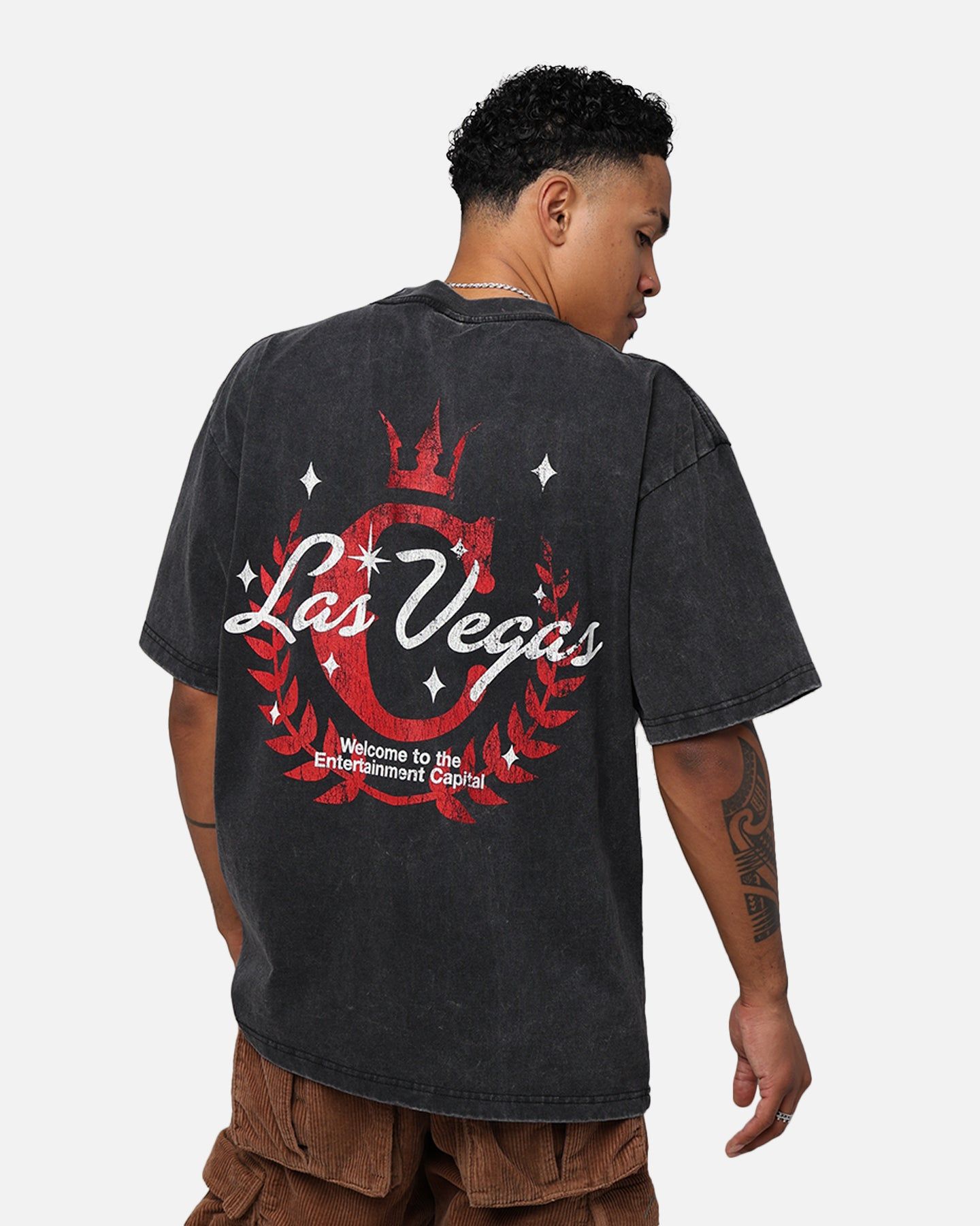 Culture Kings Entertainment T-Shirt Washed Black sold by Culture Kings