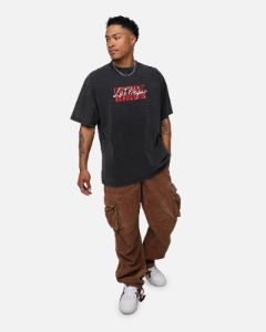 Culture Kings Entertainment T-Shirt Washed Black sold by Culture Kings