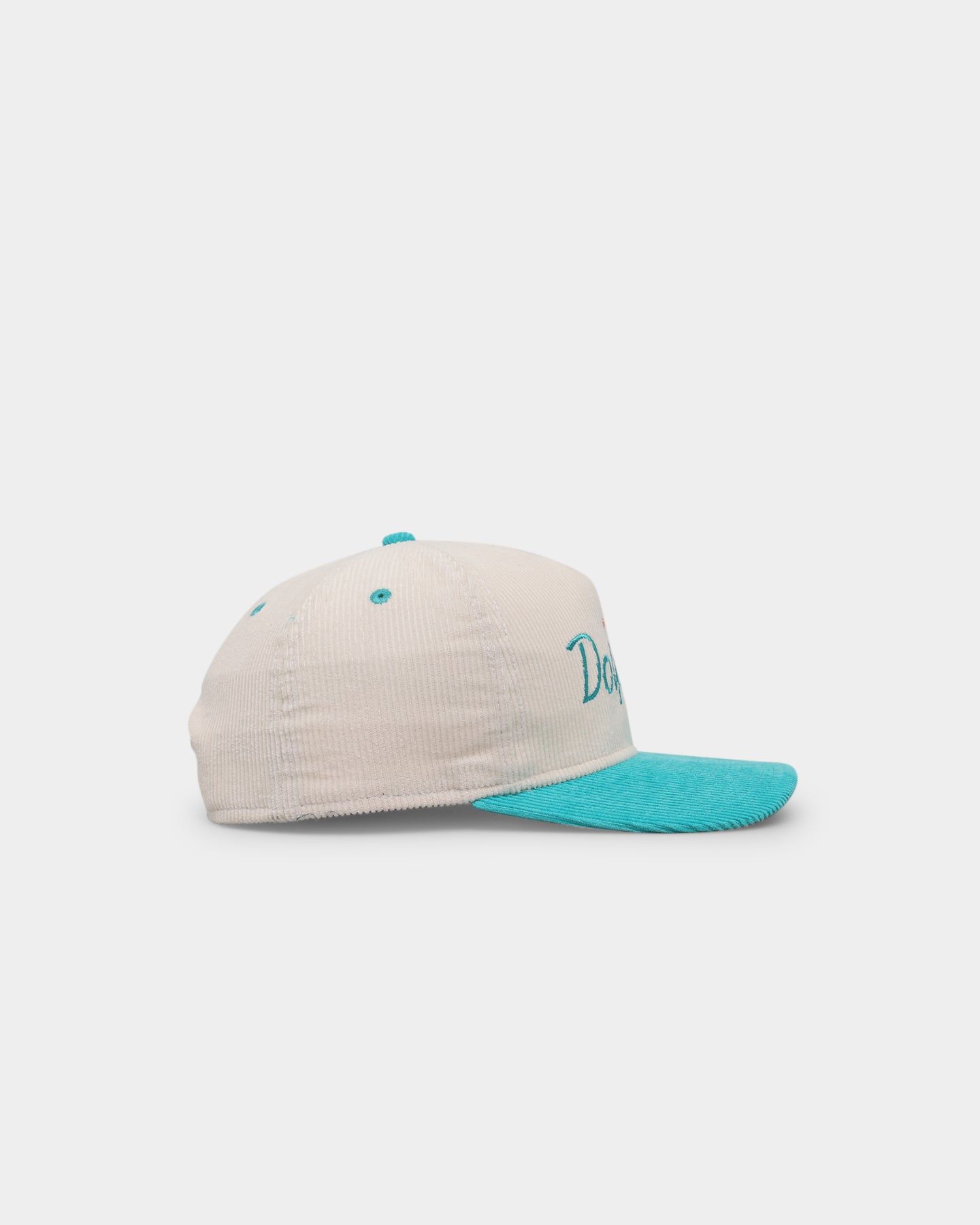 New Era Miami Dolphins 'Chrome Corduroy Throwback Script' Golfer Snapback Chrome White sold by Culture Kings product image thumbnail 3