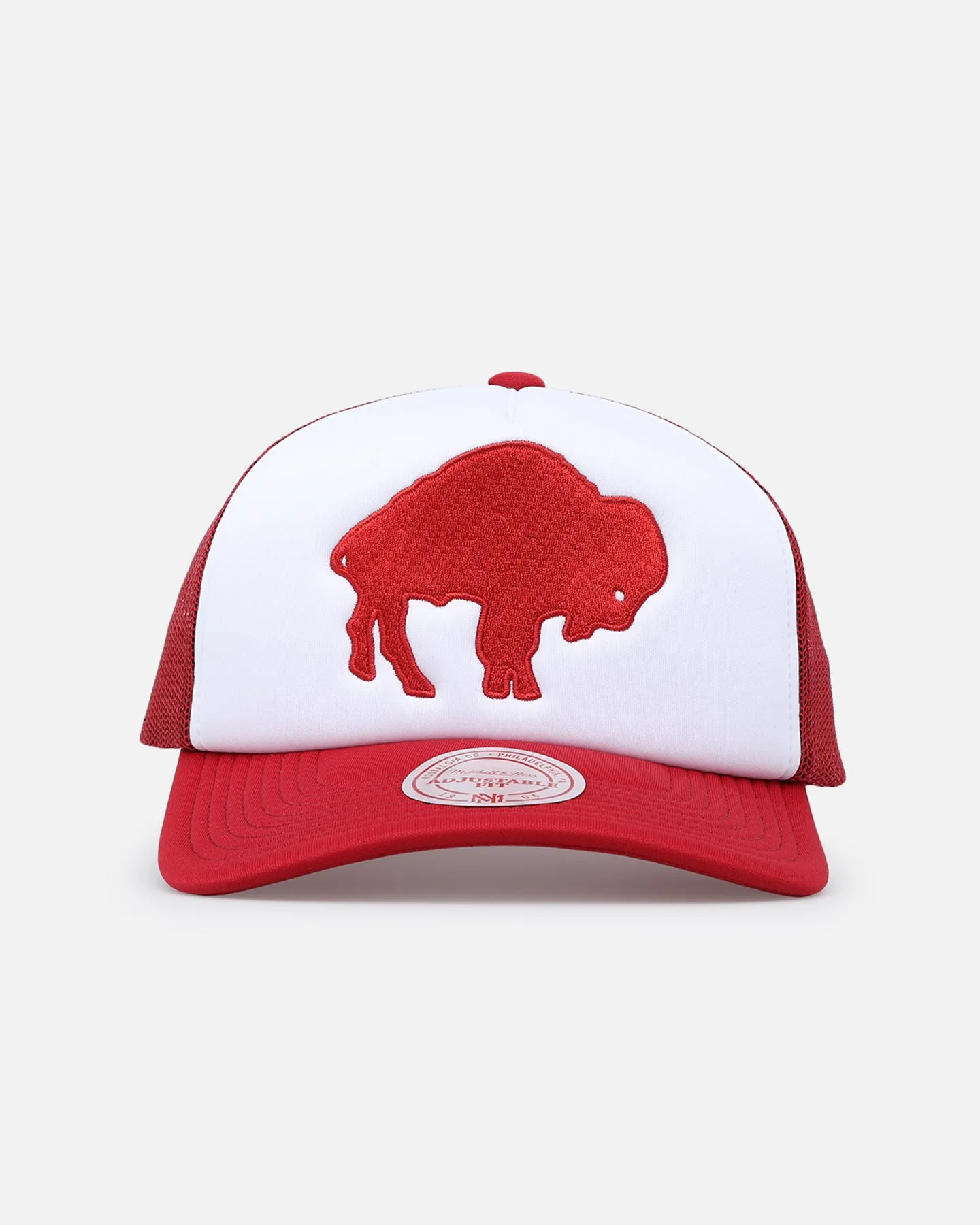 Mitchell & Ness Buffalo Bills Team Foam Trucker Snapback Red/White sold by Culture Kings