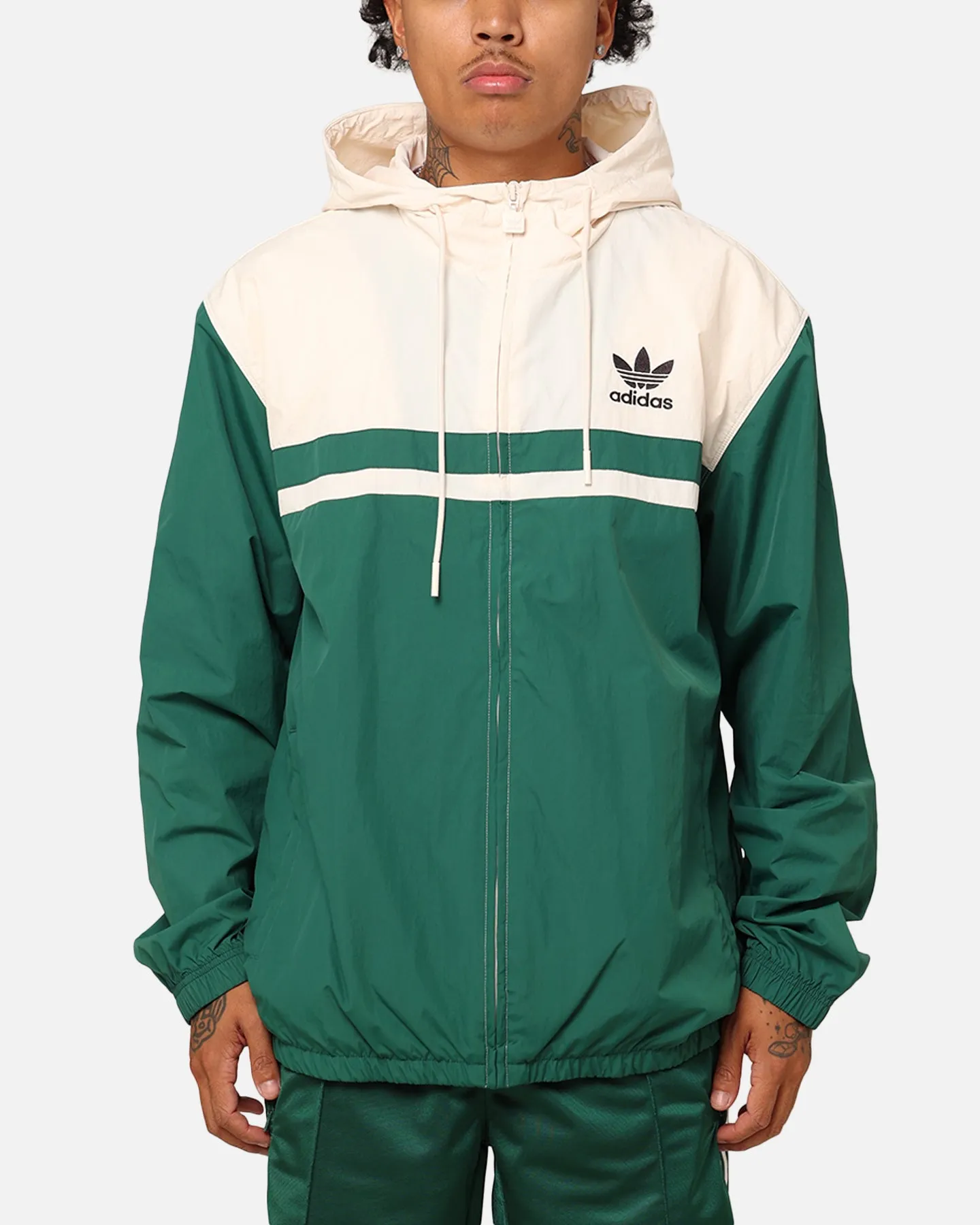 Adidas Windbreaker Jacket Green sold by Culture Kings