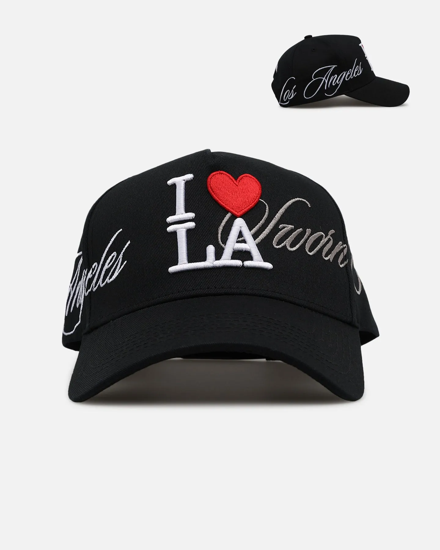 Sworn To Us I Love LA Snapback Black sold by Culture Kings