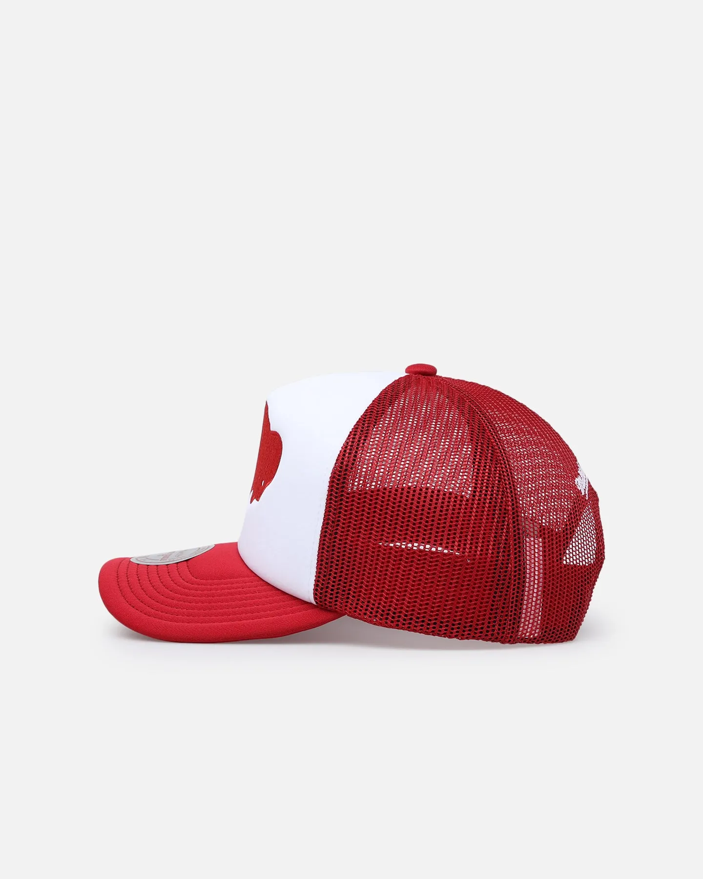Mitchell & Ness Buffalo Bills Team Foam Trucker Snapback Red/White sold by Culture Kings product image thumbnail 4