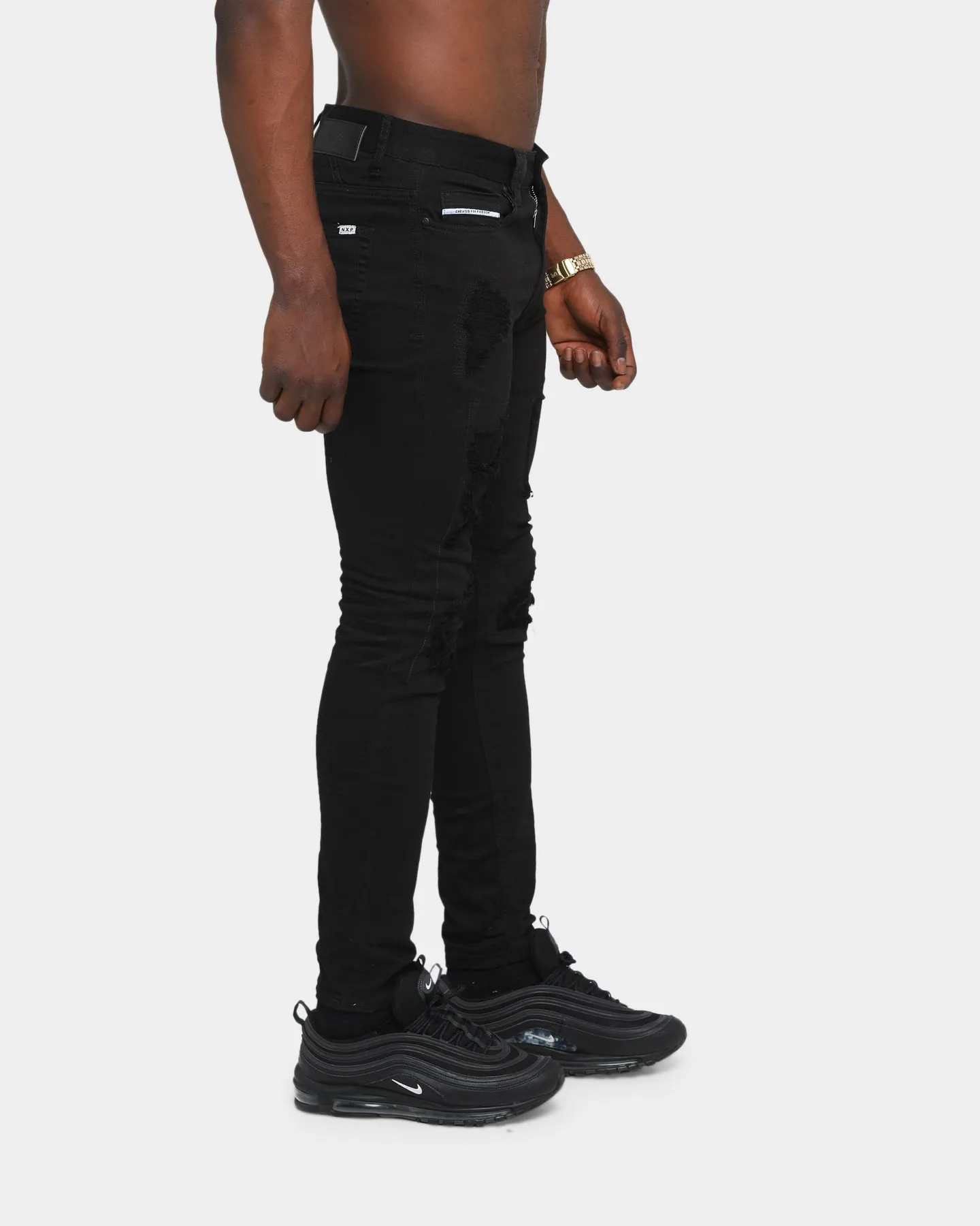 Nena And Pasadena Doomsday Skinny Jean Black sold by Culture Kings product image thumbnail 5