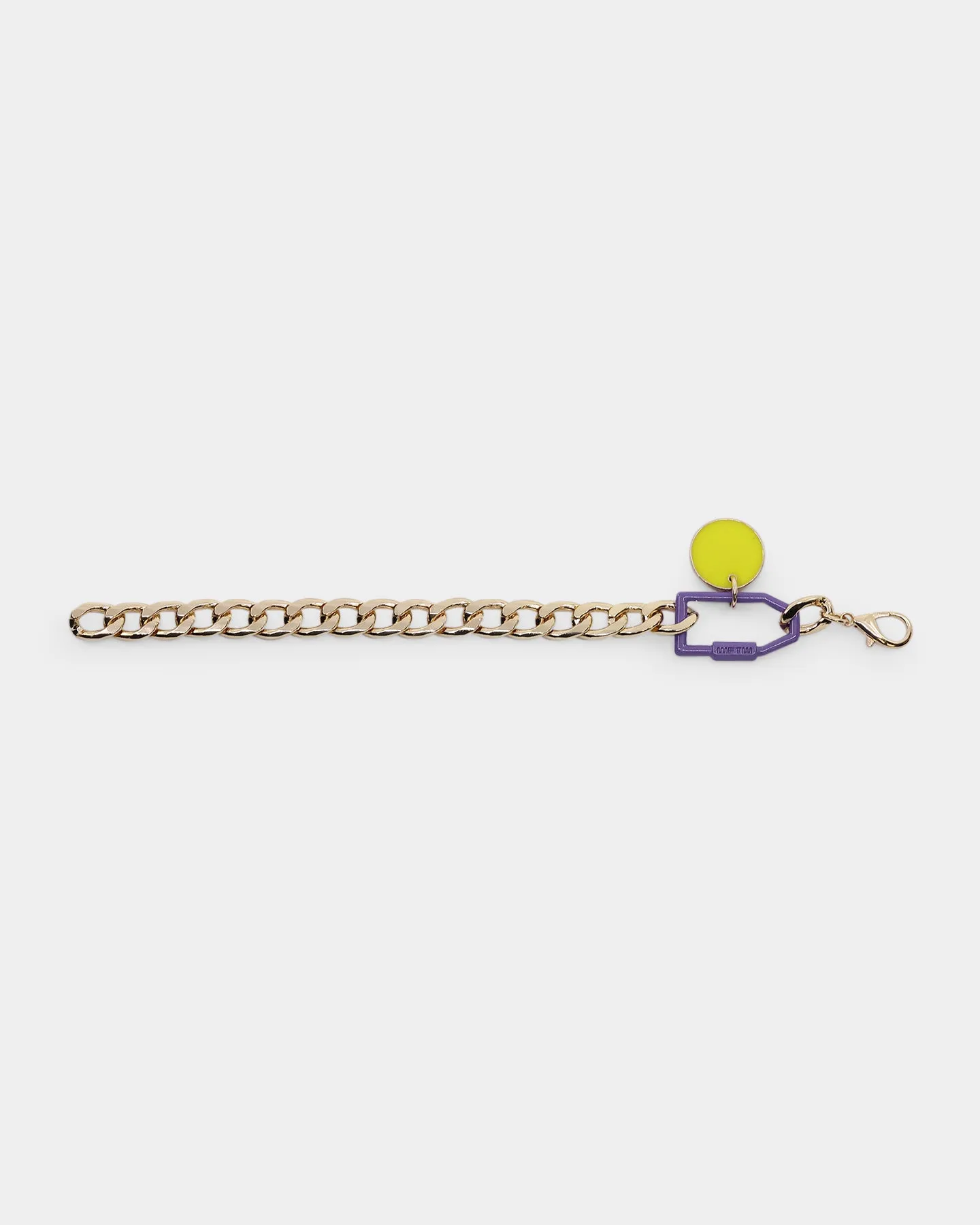 Wild for the Weekend Slam Dunk Basketball Bracelet Purple/Yellow/Gold sold by Culture Kings product image thumbnail 4