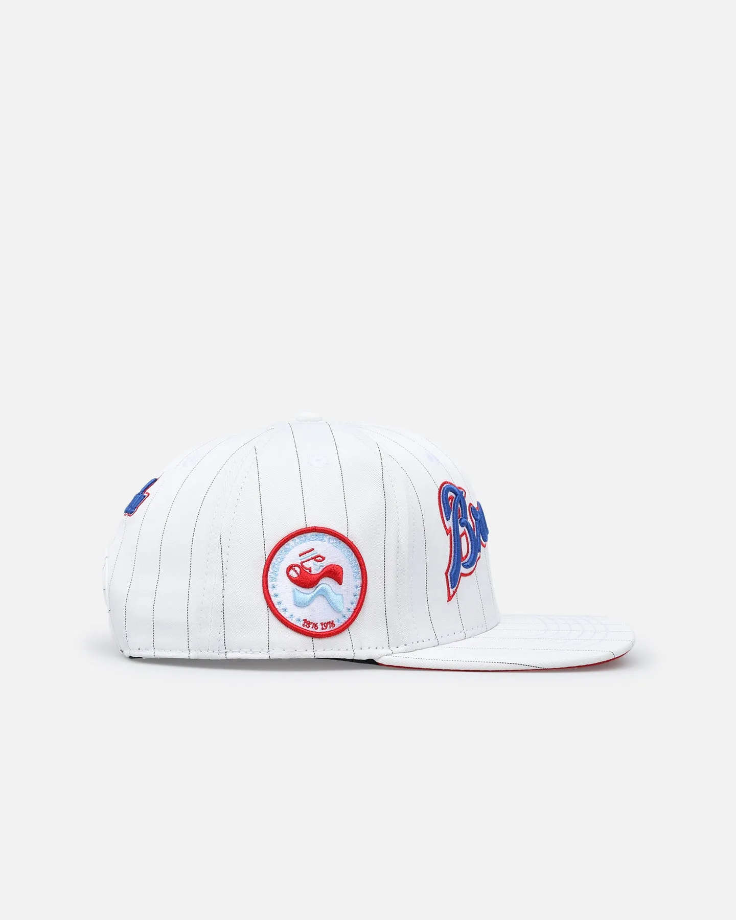 Pro Standard Atlanta Braves Wool Snapback Eggshell/Yellow sold by Culture Kings product image thumbnail 3