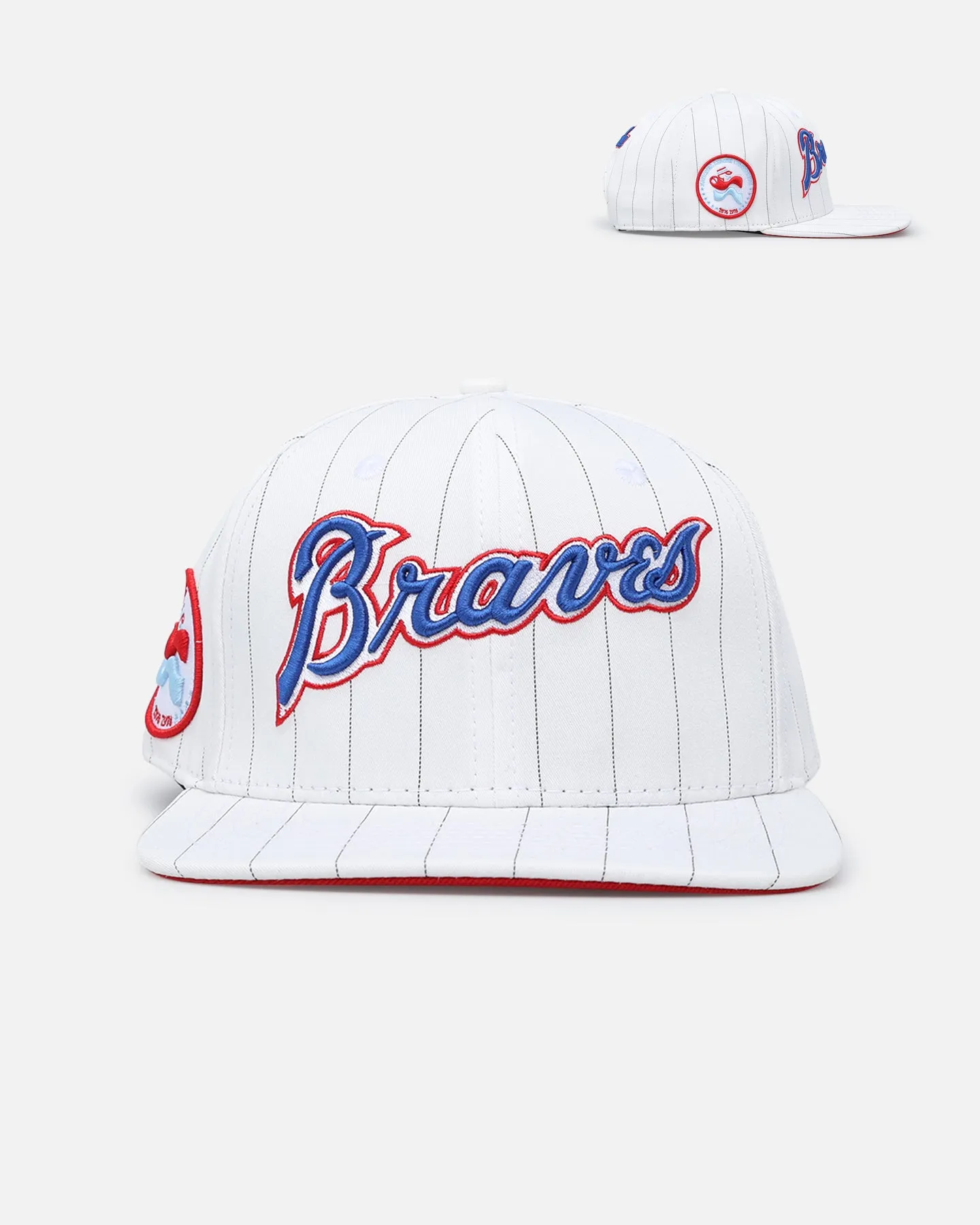 Pro Standard Atlanta Braves Wool Snapback Eggshell/Yellow sold by Culture Kings