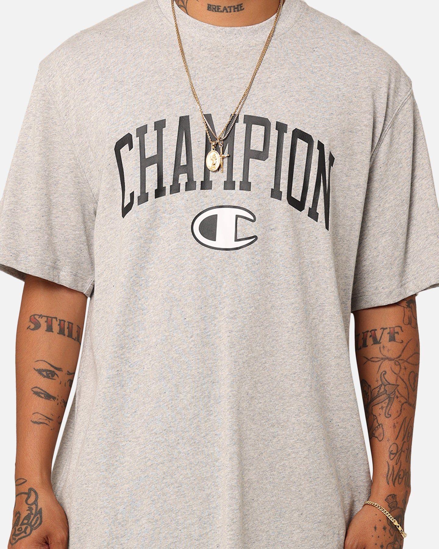 Champion Large Graphic T-Shirt Black sold by Culture Kings product image thumbnail 3
