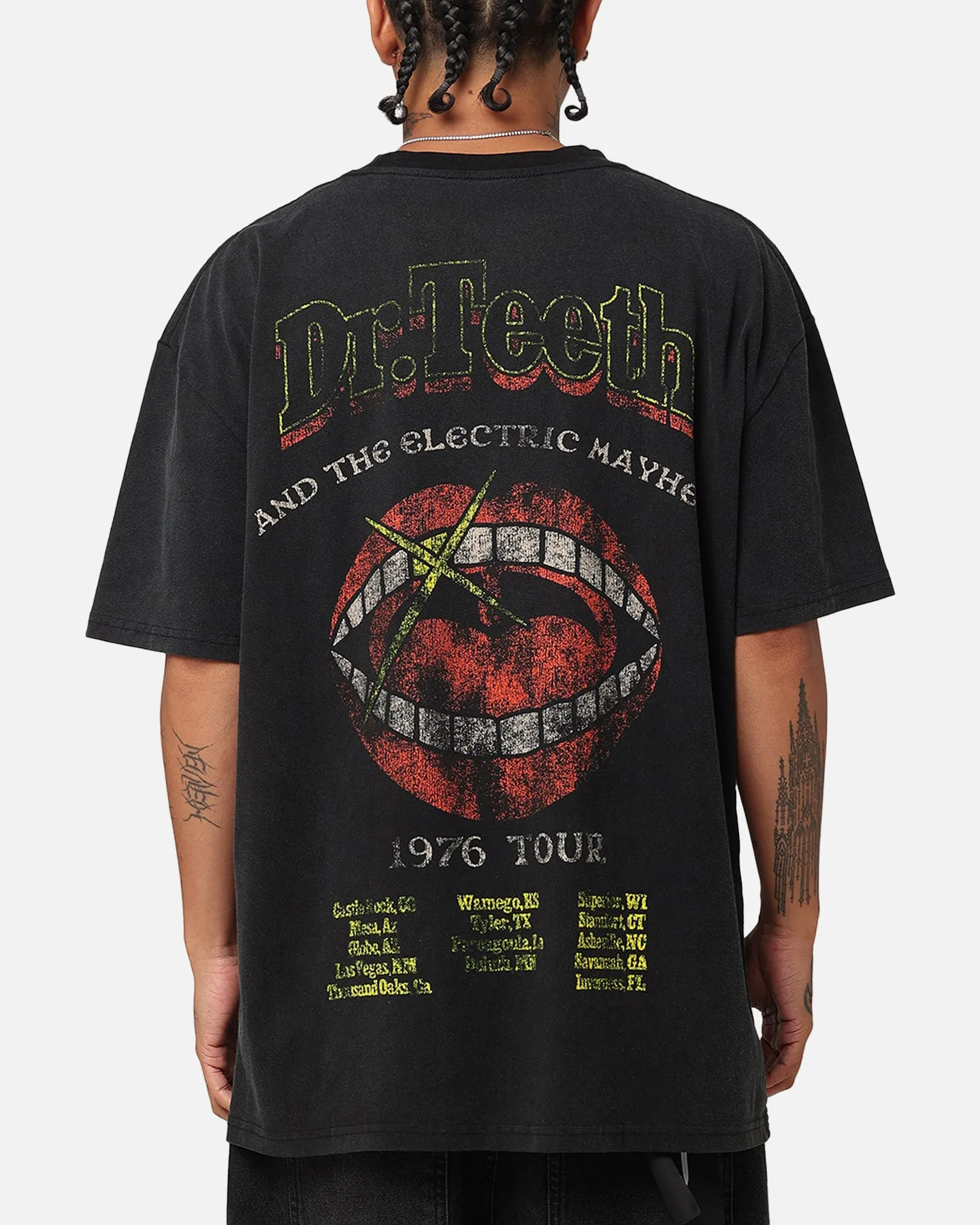 American Thrift Disney The Muppets Animal Heavy T-Shirt Vintage Black sold by Culture Kings product image thumbnail 2