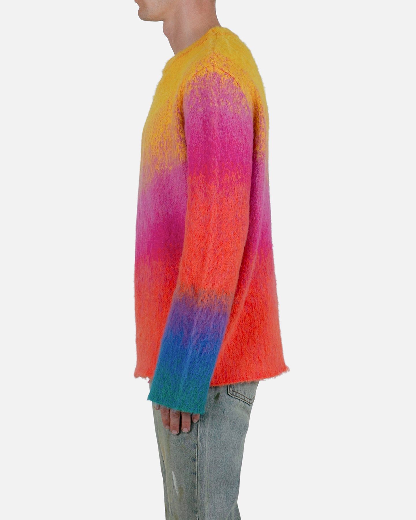 MNML Brushed Gradient Sweater Multi-Coloured sold by Culture Kings product image thumbnail 4