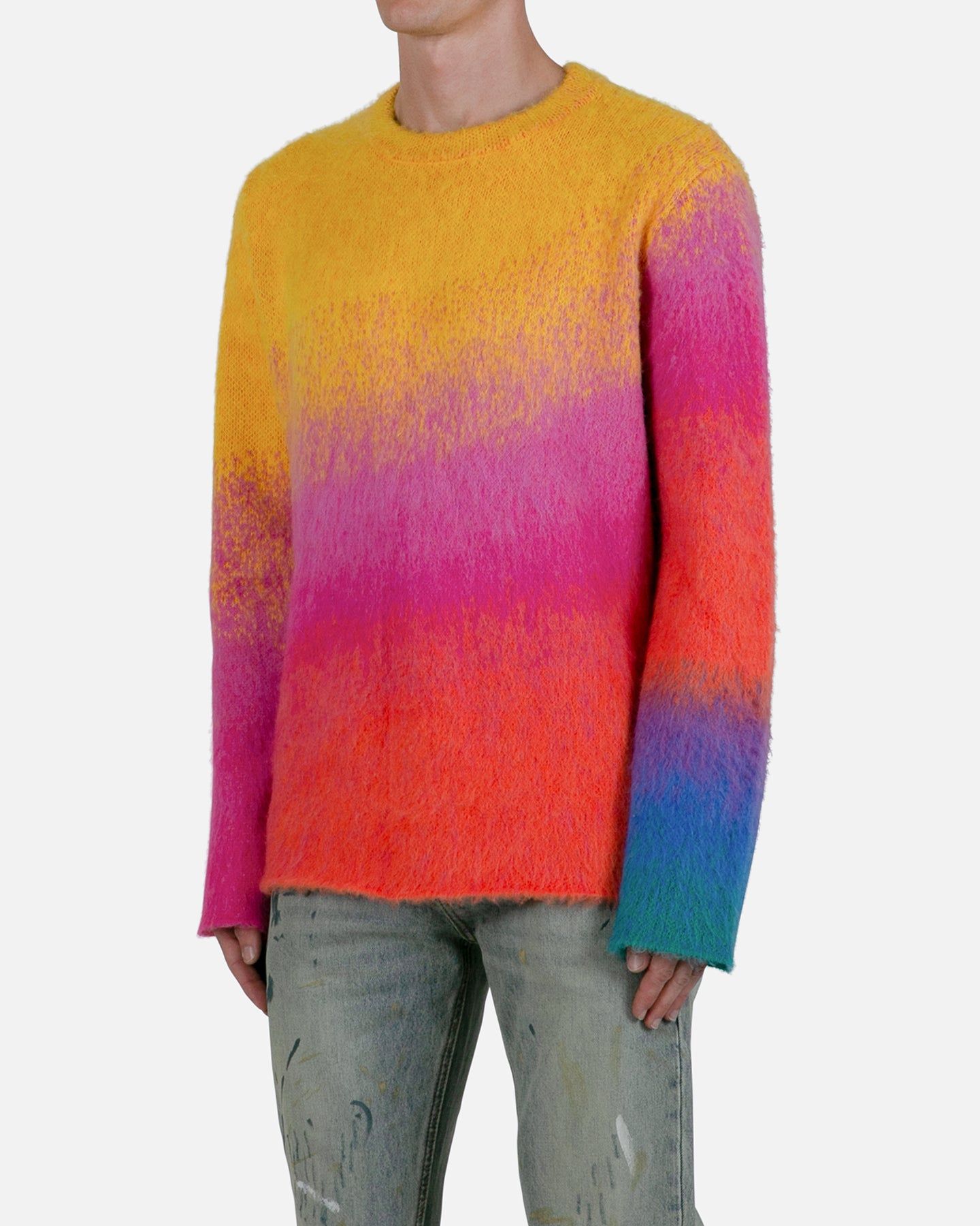 MNML Brushed Gradient Sweater Multi-Coloured sold by Culture Kings product image thumbnail 3