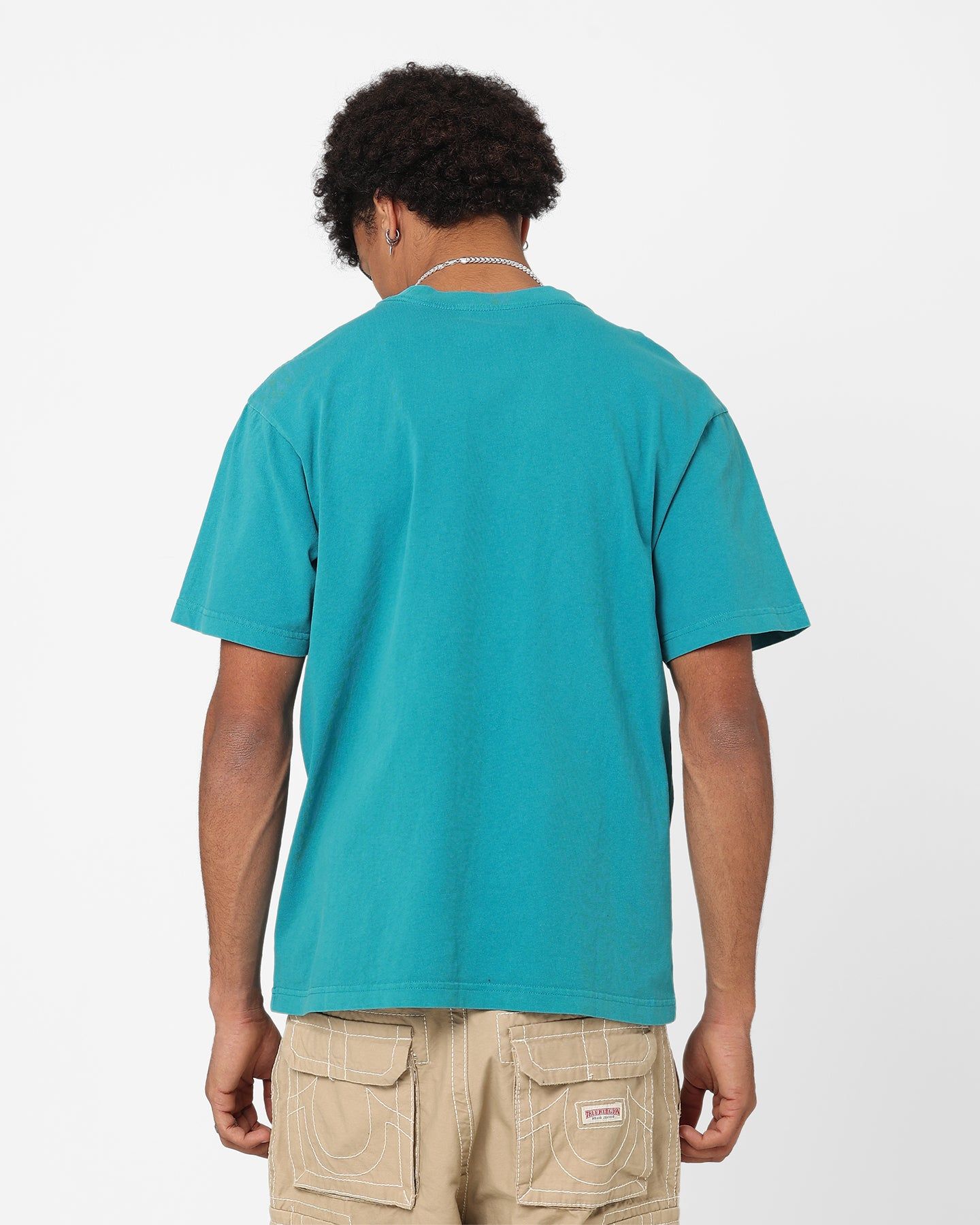 Mitchell & Ness Charlotte Hornets NBA Champs T-Shirt Teal sold by Culture Kings product image thumbnail 4