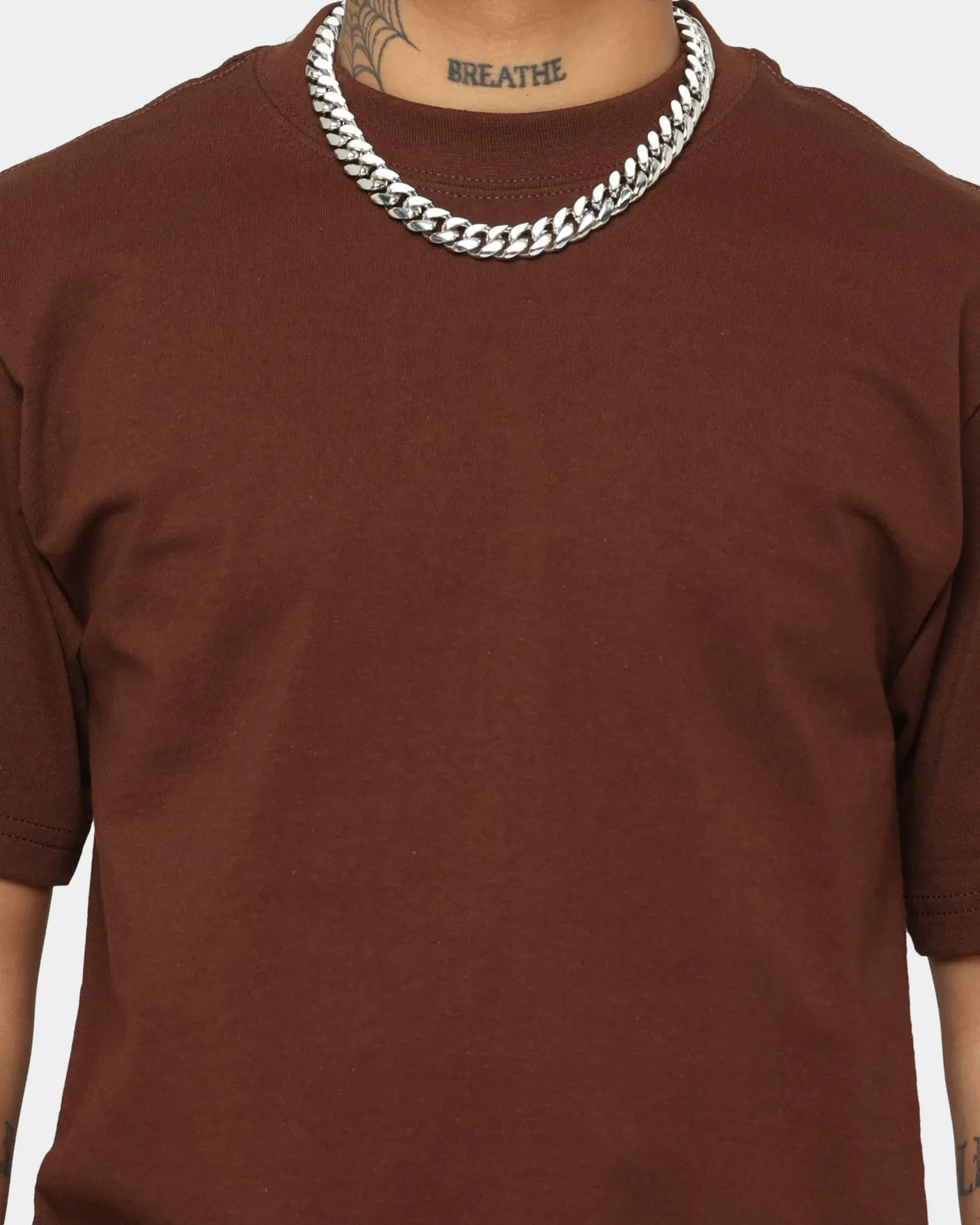 Shaka Wear Max Heavyweight Short Sleeve T-Shirt Brown sold by Culture Kings product image thumbnail 3