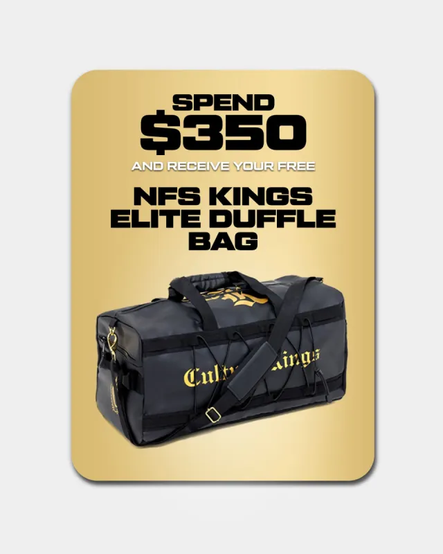 Culture Kings Kings Elite Duffle Bag Black/Reflective sold by Culture Kings