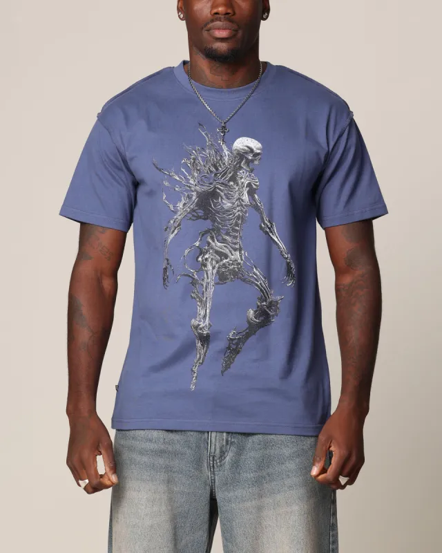 Saint Morta Wraith Cut T-Shirt Petrol Blue sold by Culture Kings