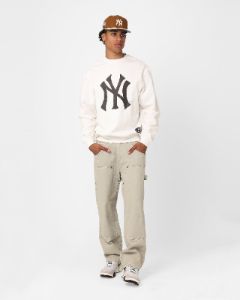 Majestic Athletic New York Yankees Core Crewneck Sweatshirt Vintage White sold by Culture Kings