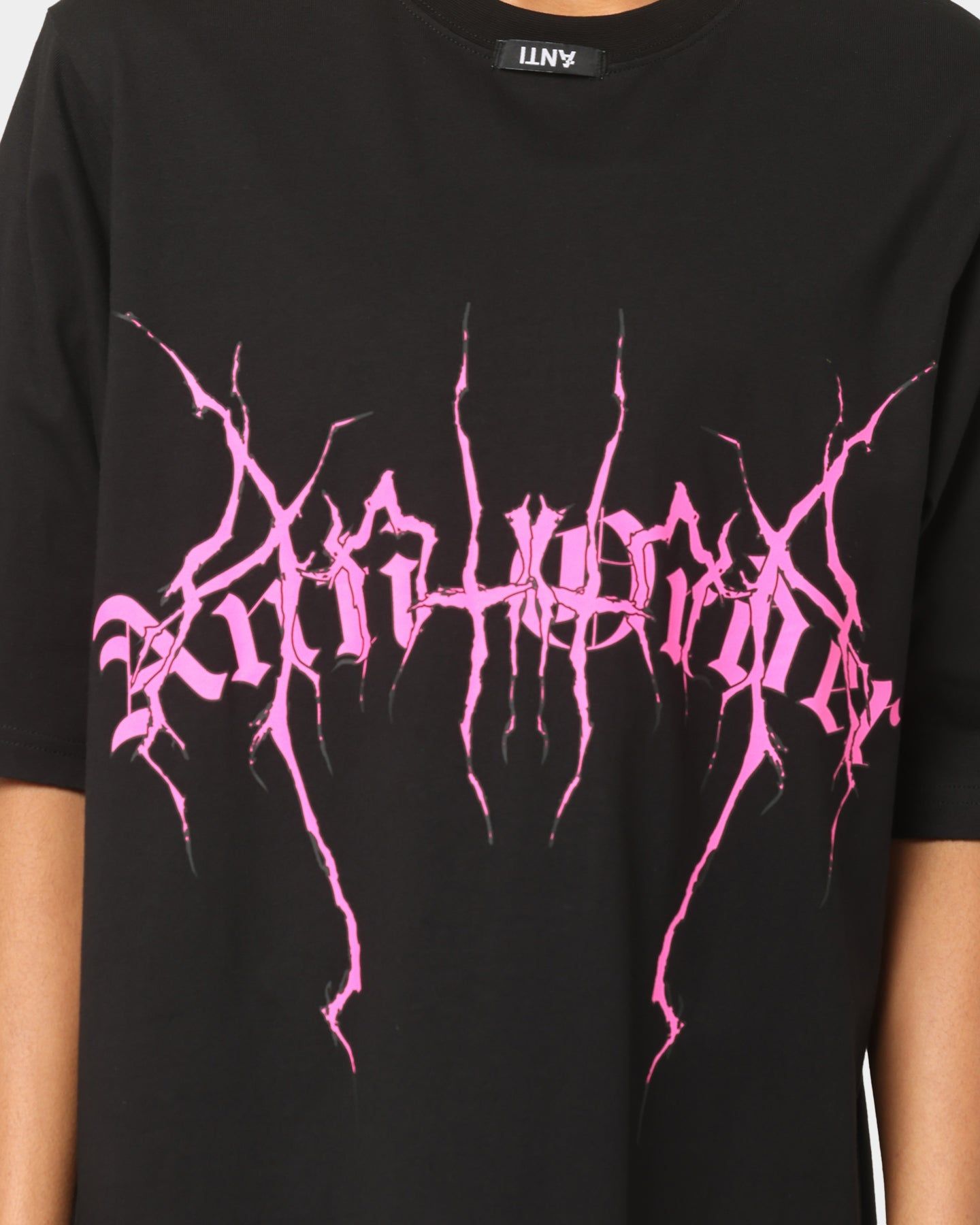The Anti Order Youthquake T-Shirt Black/Pink sold by Culture Kings product image thumbnail 3