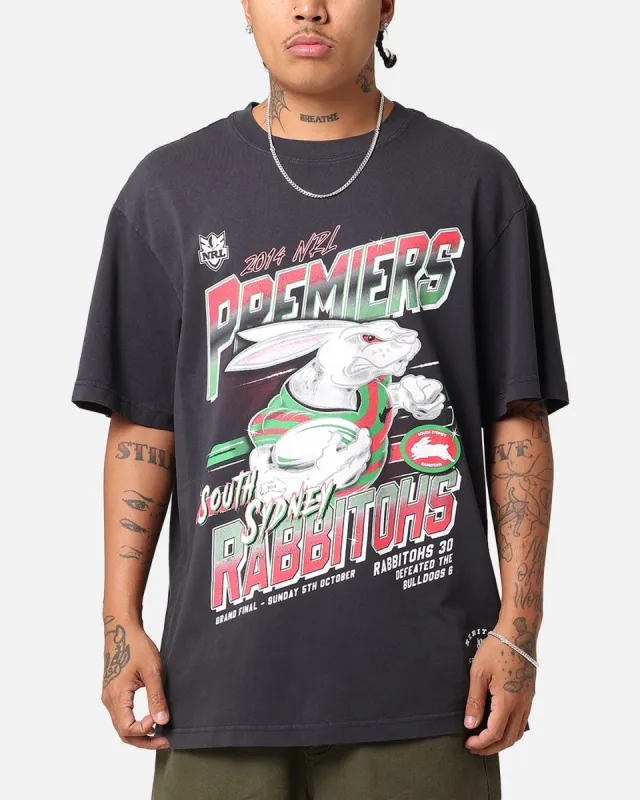 Mitchell & Ness South Sydney Rabbitohs 2014 Grand Final T-Shirt Faded Black sold by Culture Kings