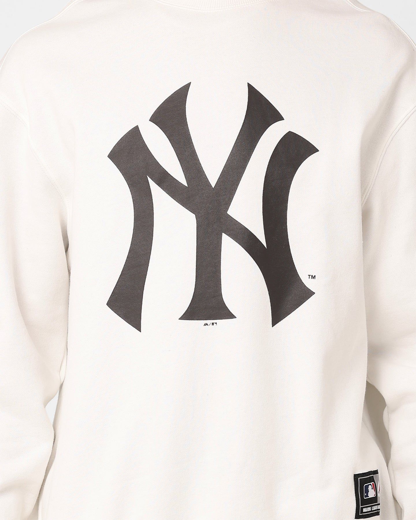 Majestic Athletic New York Yankees Core Crewneck Sweatshirt Vintage White sold by Culture Kings product image thumbnail 3