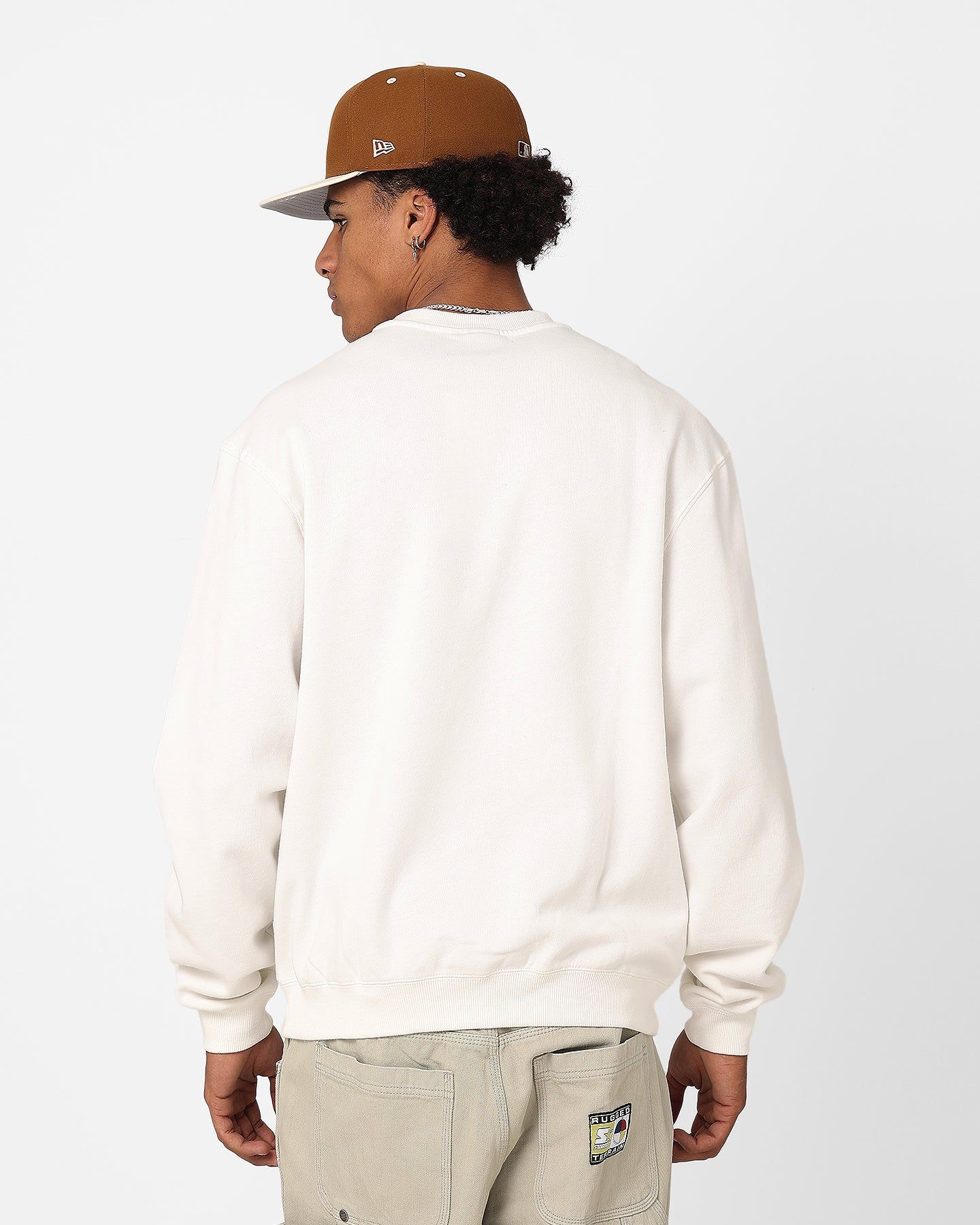 Majestic Athletic New York Yankees Core Crewneck Sweatshirt Vintage White sold by Culture Kings product image thumbnail 4