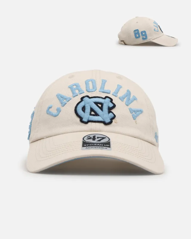 47 Brand University Of North Carolina Tar Heels Clubhouse Clean Up Strapback Sand sold by Culture Kings