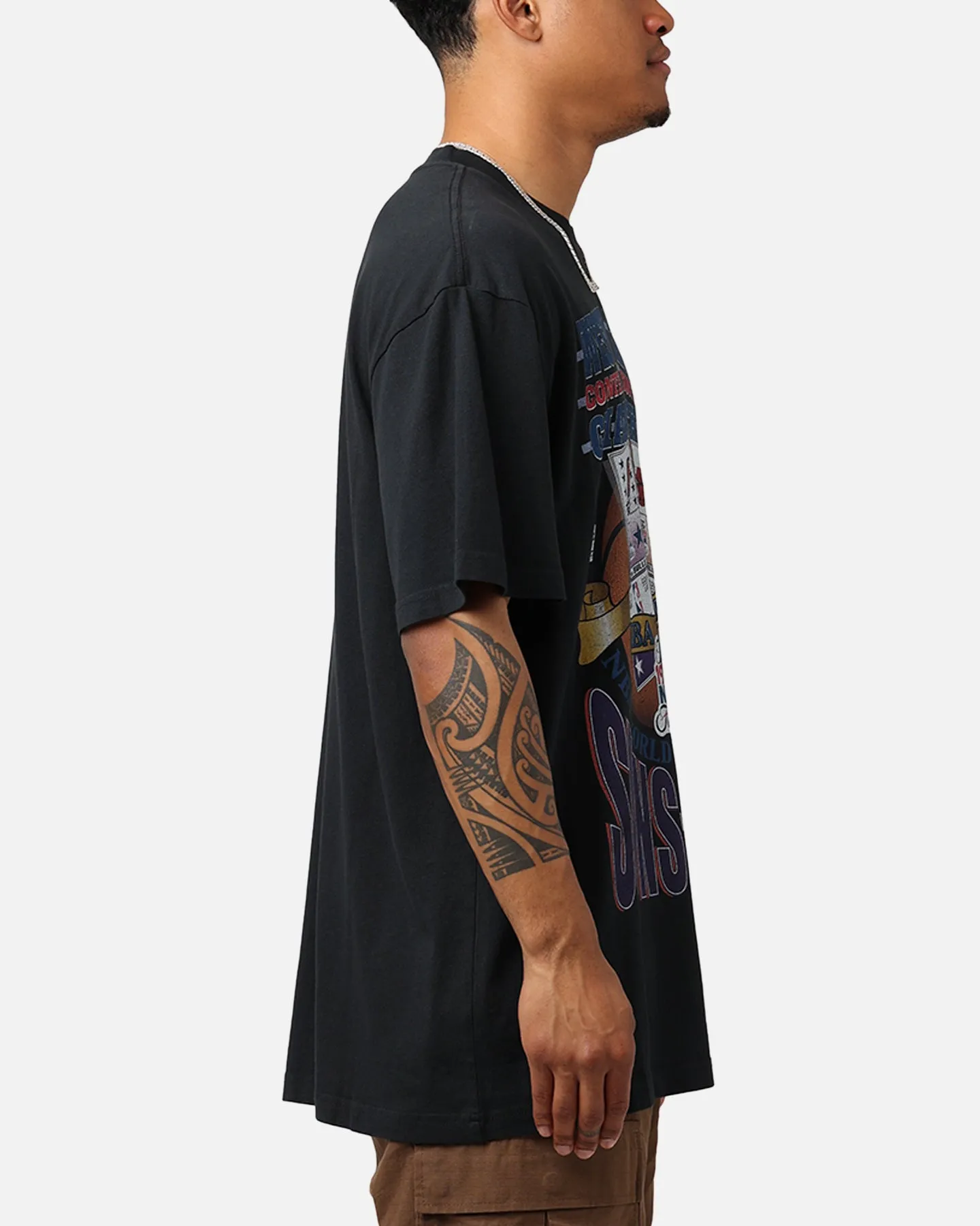 Mitchell & Ness Chicago Bulls Vs. Phoenix Suns T-Shirt Faded Black sold by Culture Kings product image thumbnail 4