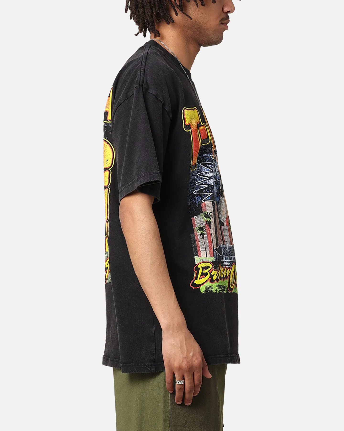 UFC By Culture Kings Brian Ortega T-City Vintage T-Shirt Black Acidwash sold by Culture Kings product image thumbnail 5