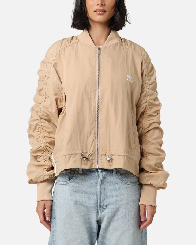 Adidas Women's Light Weight Bomber Jacket Magic Beige sold by Culture Kings