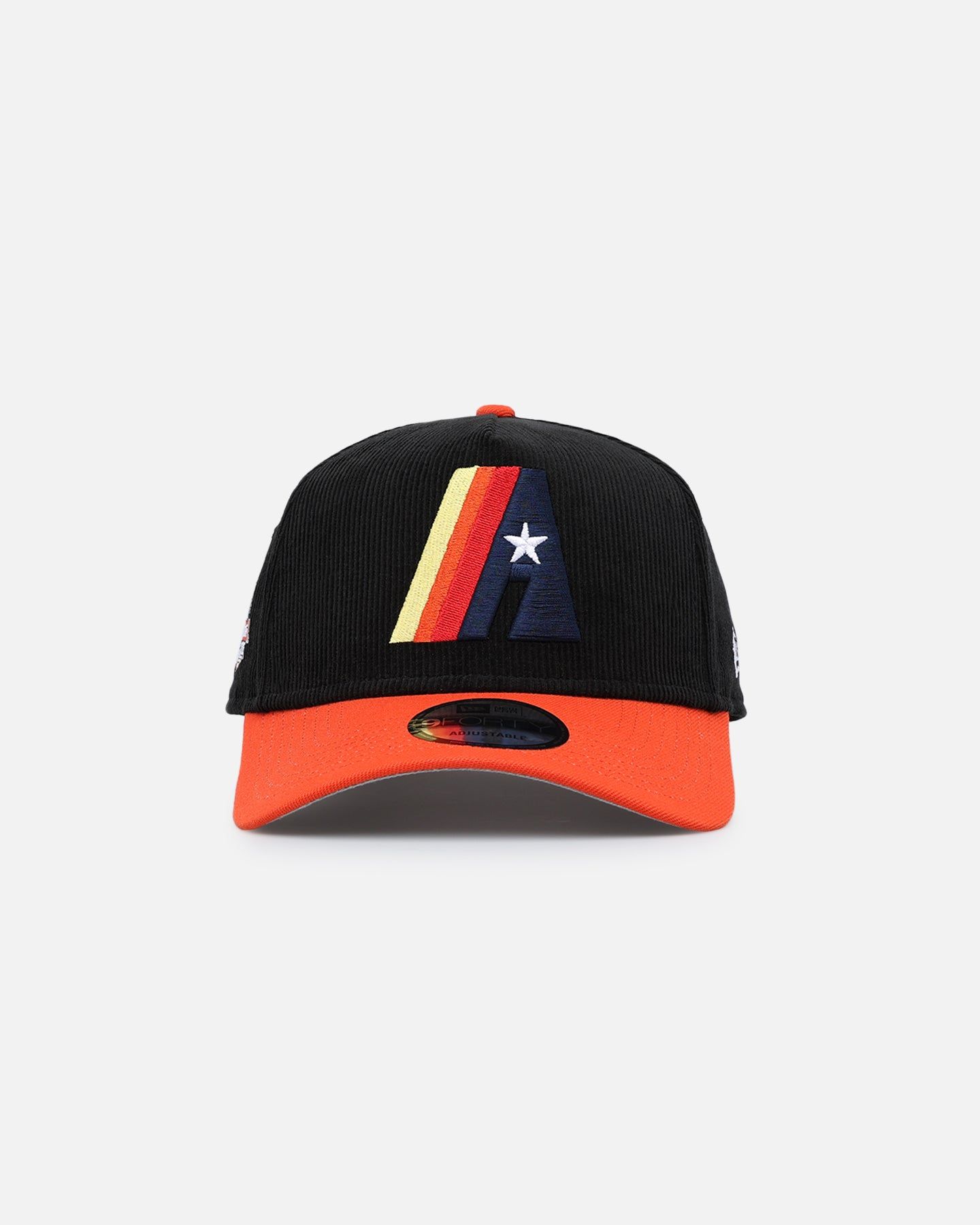 New Era Houston Astros '2-Tone Corduroy' 9FORTY A-Frame Snapback Black sold by Culture Kings