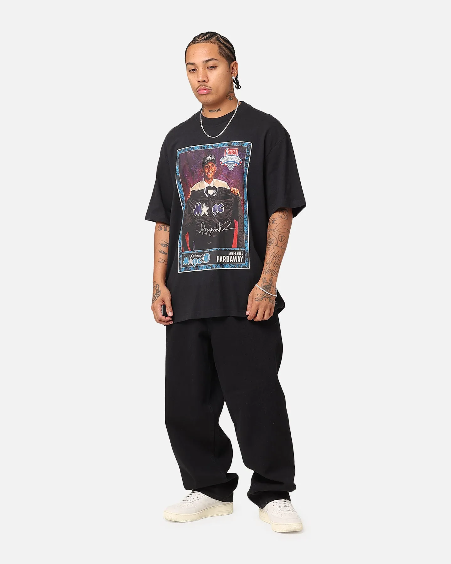 Mitchell & Ness Orlando Magic 1993 NBA Draft T-Shirt Faded Black sold by Culture Kings product image thumbnail 2