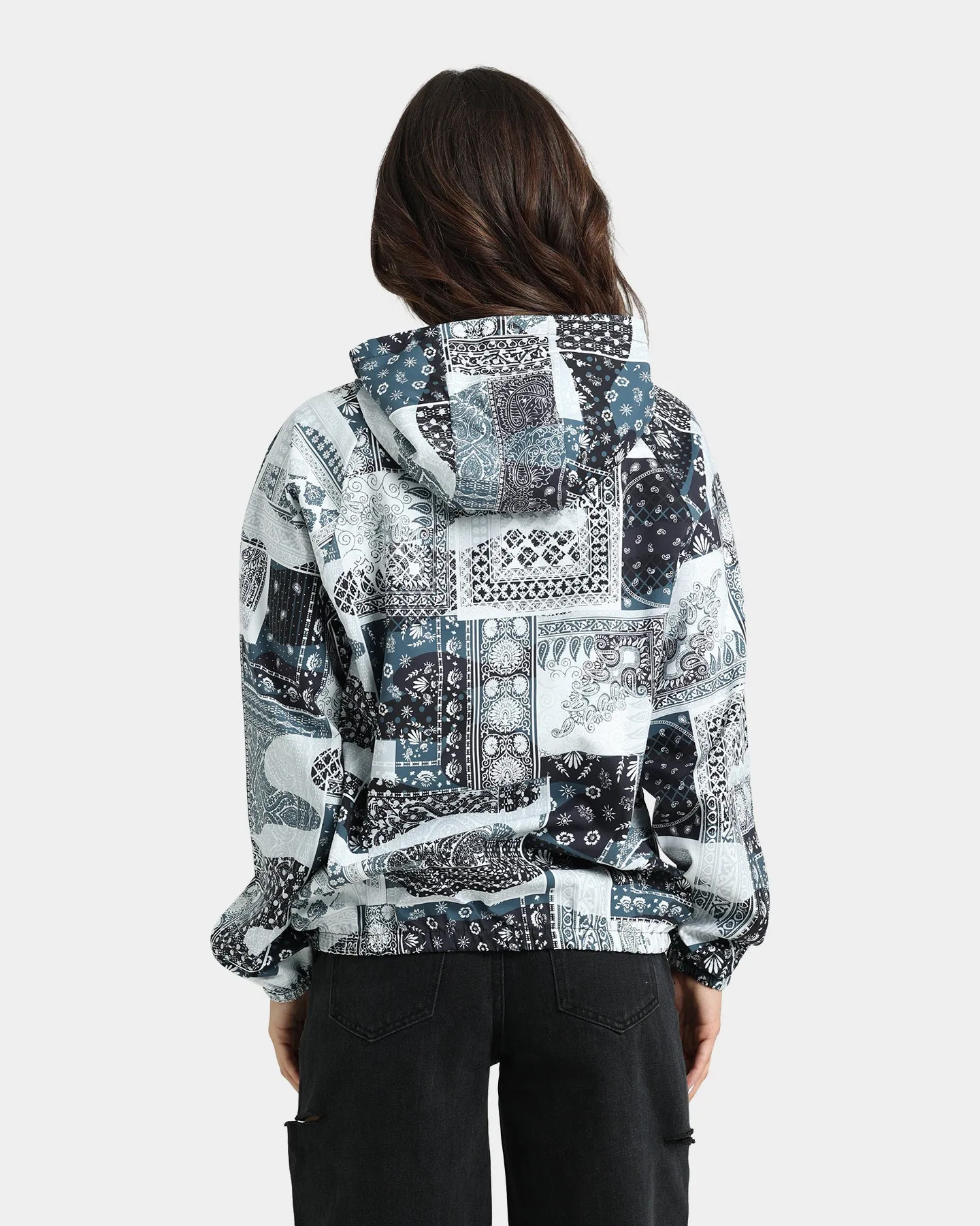 XXIII Women's Mylah Bandana Puffer Jacket Black/White sold by Culture Kings product image thumbnail 4