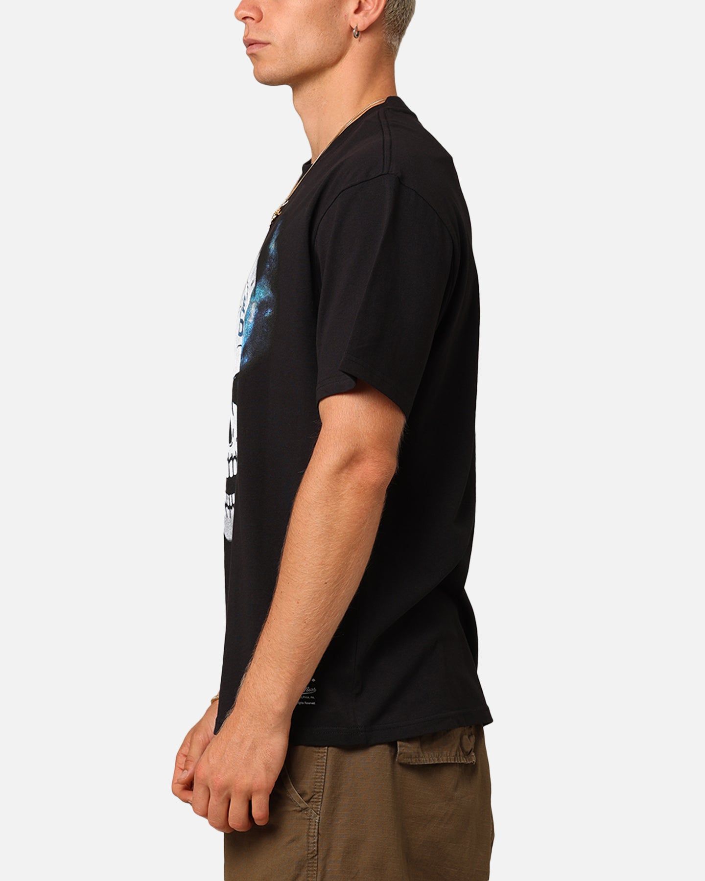 Mitchell & Ness X WWE Stone Cold Steve Austin Skull T-Shirt Overdyed Black sold by Culture Kings product image thumbnail 4